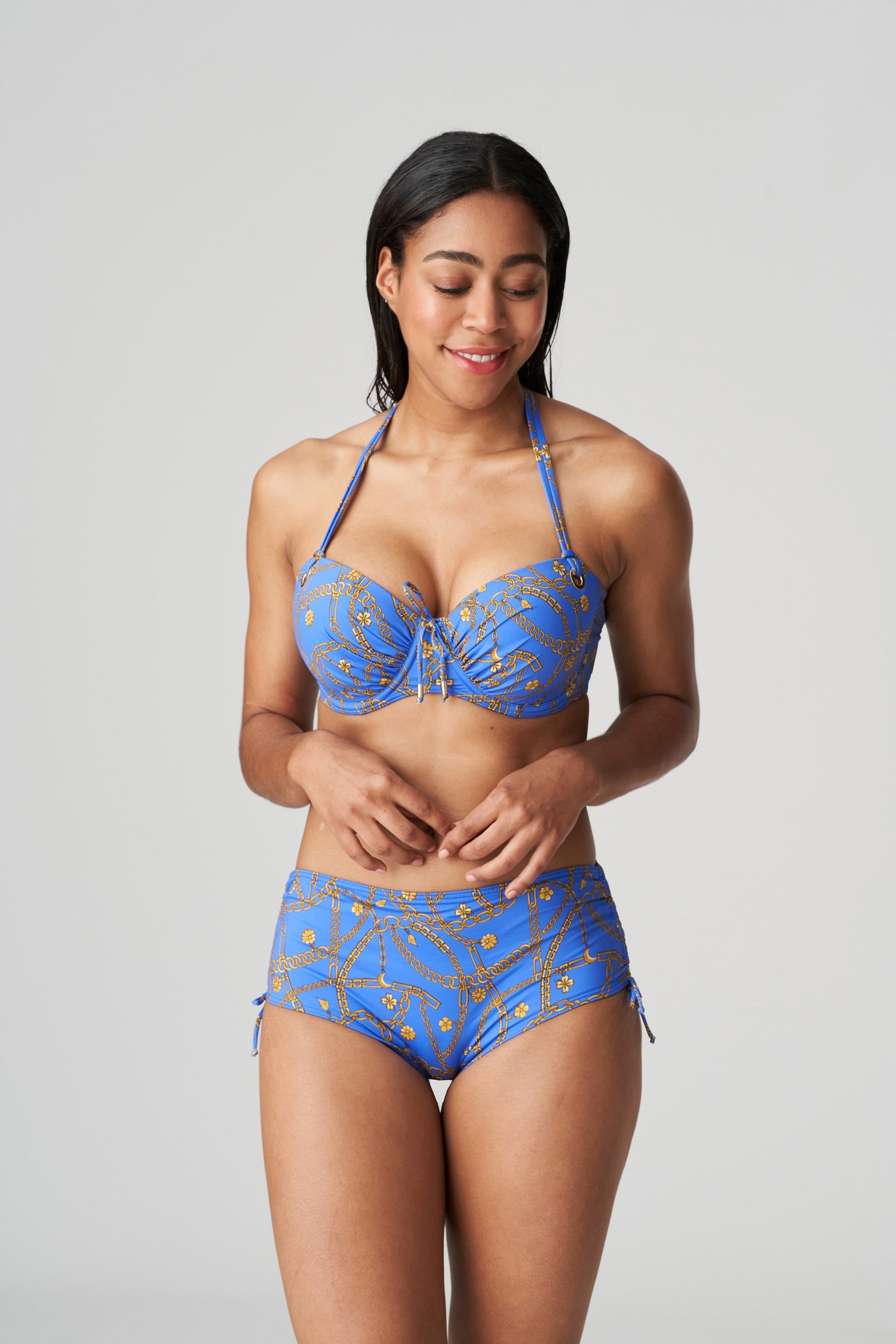 Primadonna Swim Olbia Padded Balcony Bikini Top (4009116) Electric Blue