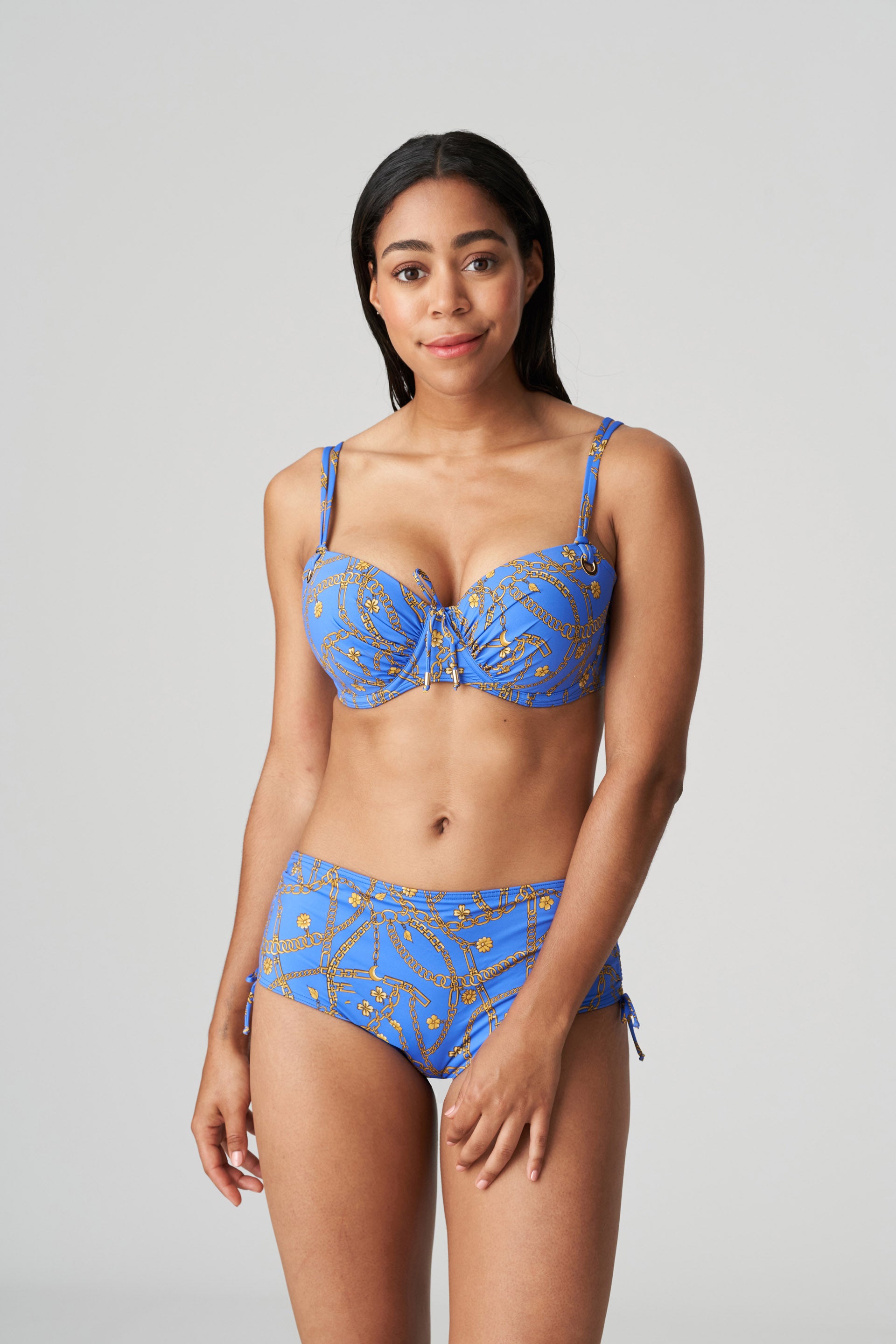 Primadonna Swim Olbia Padded Balcony Bikini Top (4009116) Electric Blue