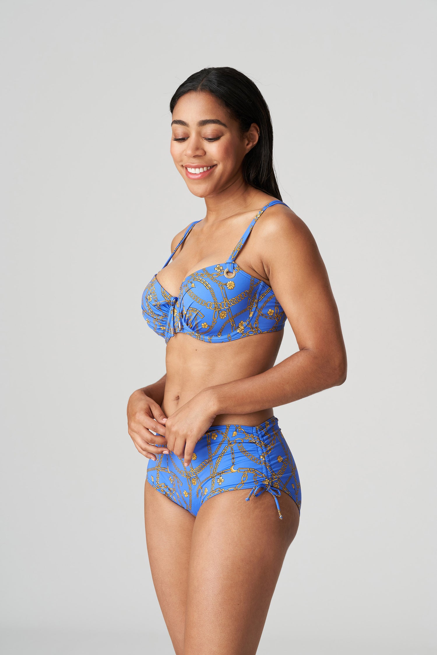 Primadonna Swim Olbia Padded Balcony Bikini Top (4009116) Electric Blue