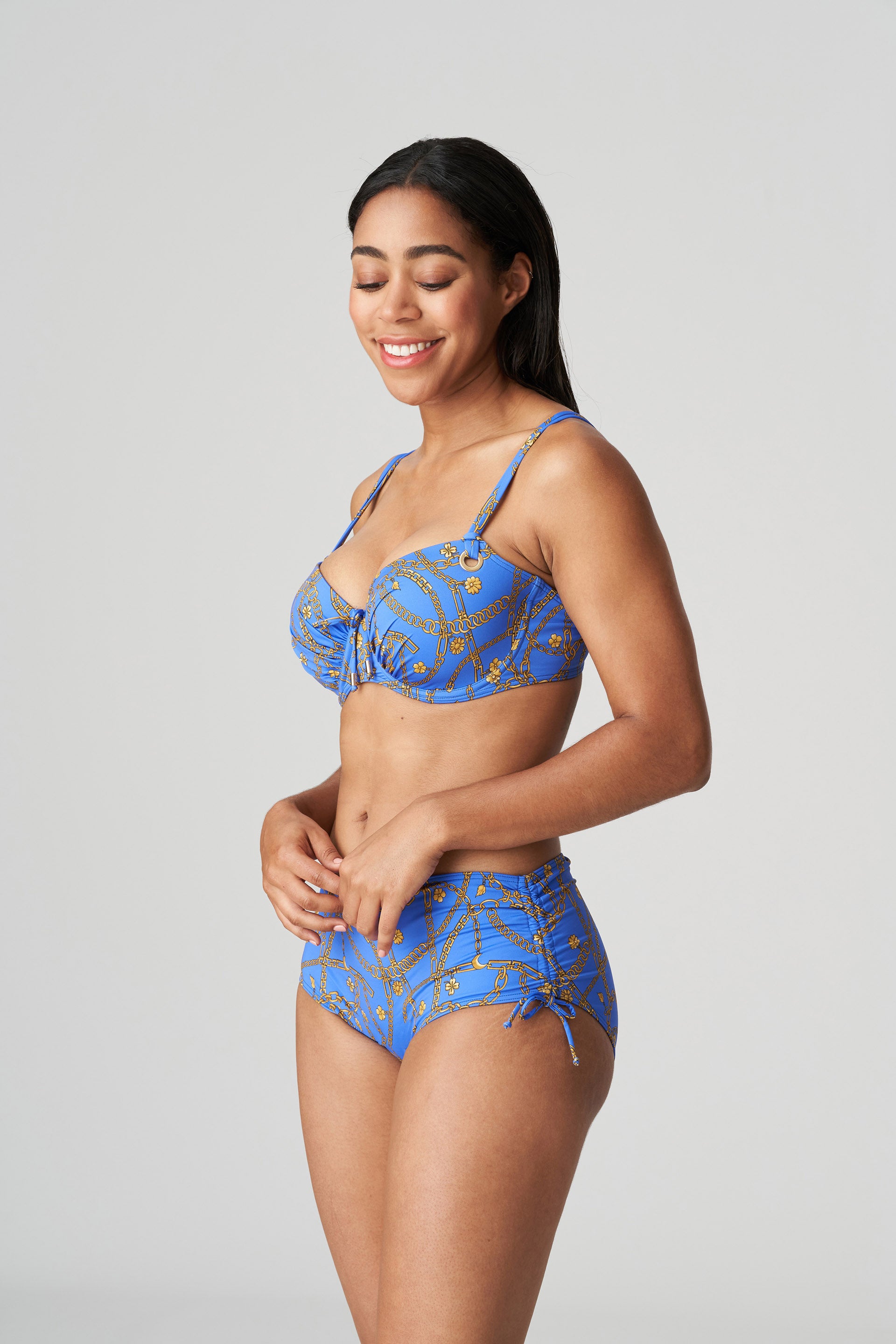 Primadonna Swim Olbia Padded Balcony Bikini Top (4009116) Electric Blue