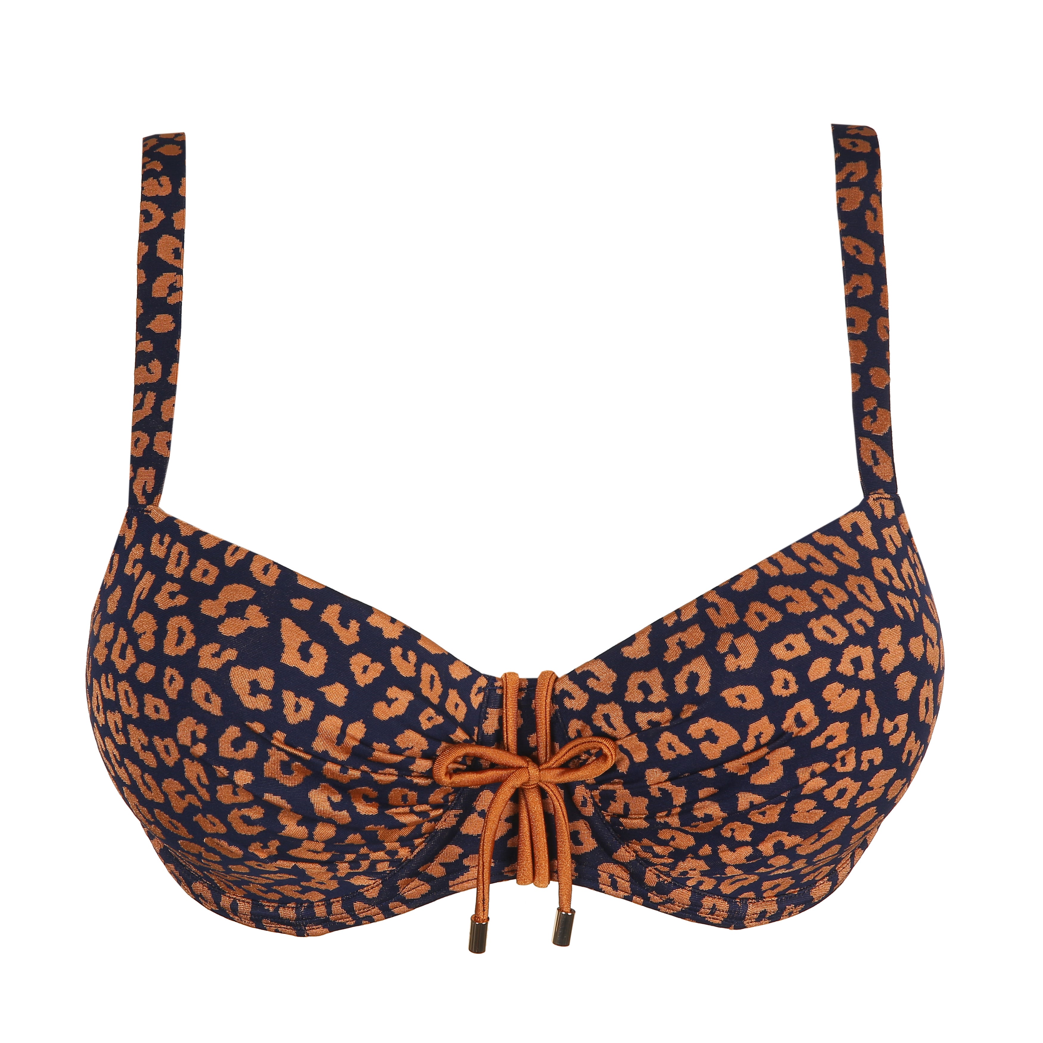 Primadonna Swim Punta Rata Padded Balcony Bikini Top (4010016) Water Blue