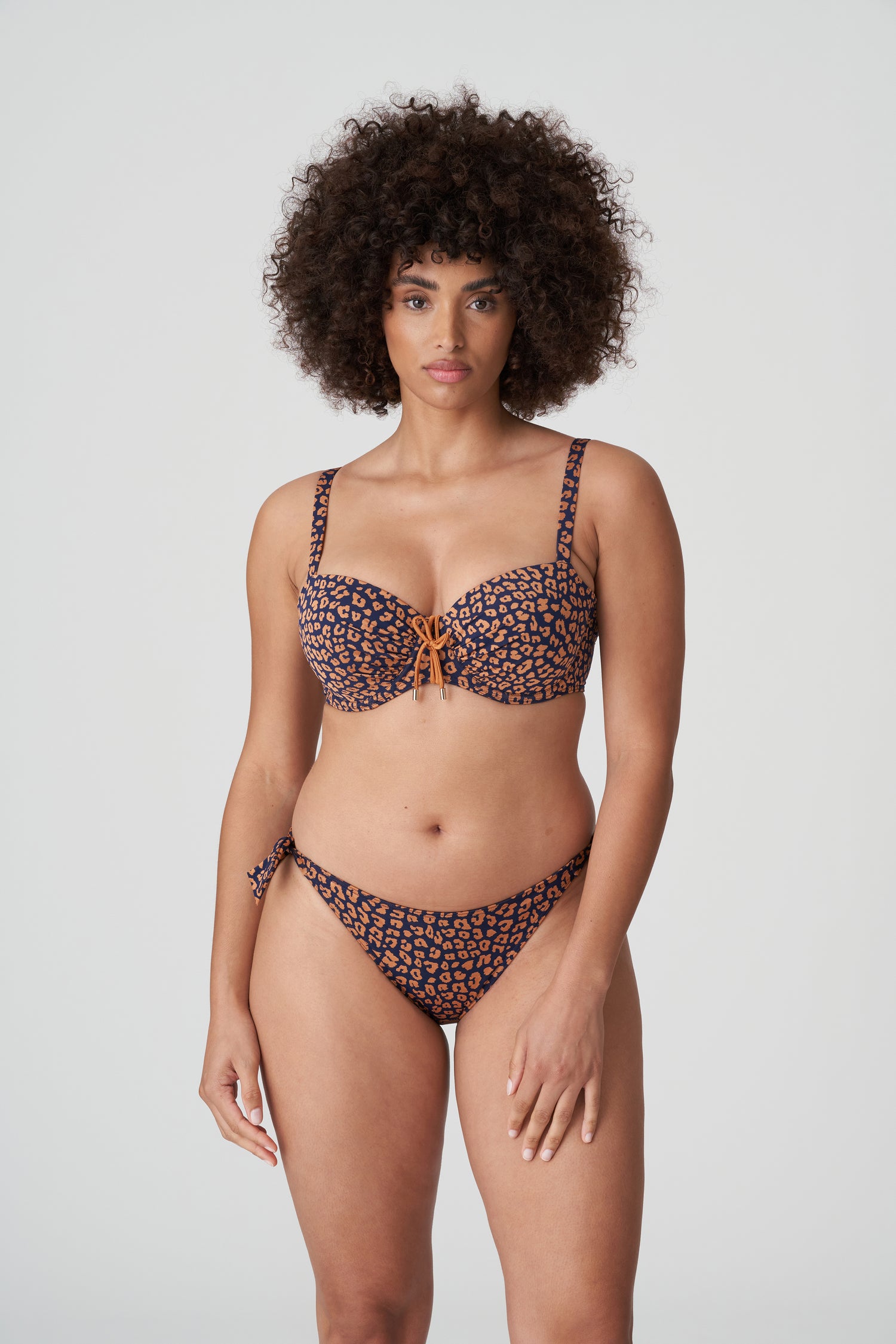 Primadonna Swim Punta Rata Padded Balcony Bikini Top (4010016) Water Blue