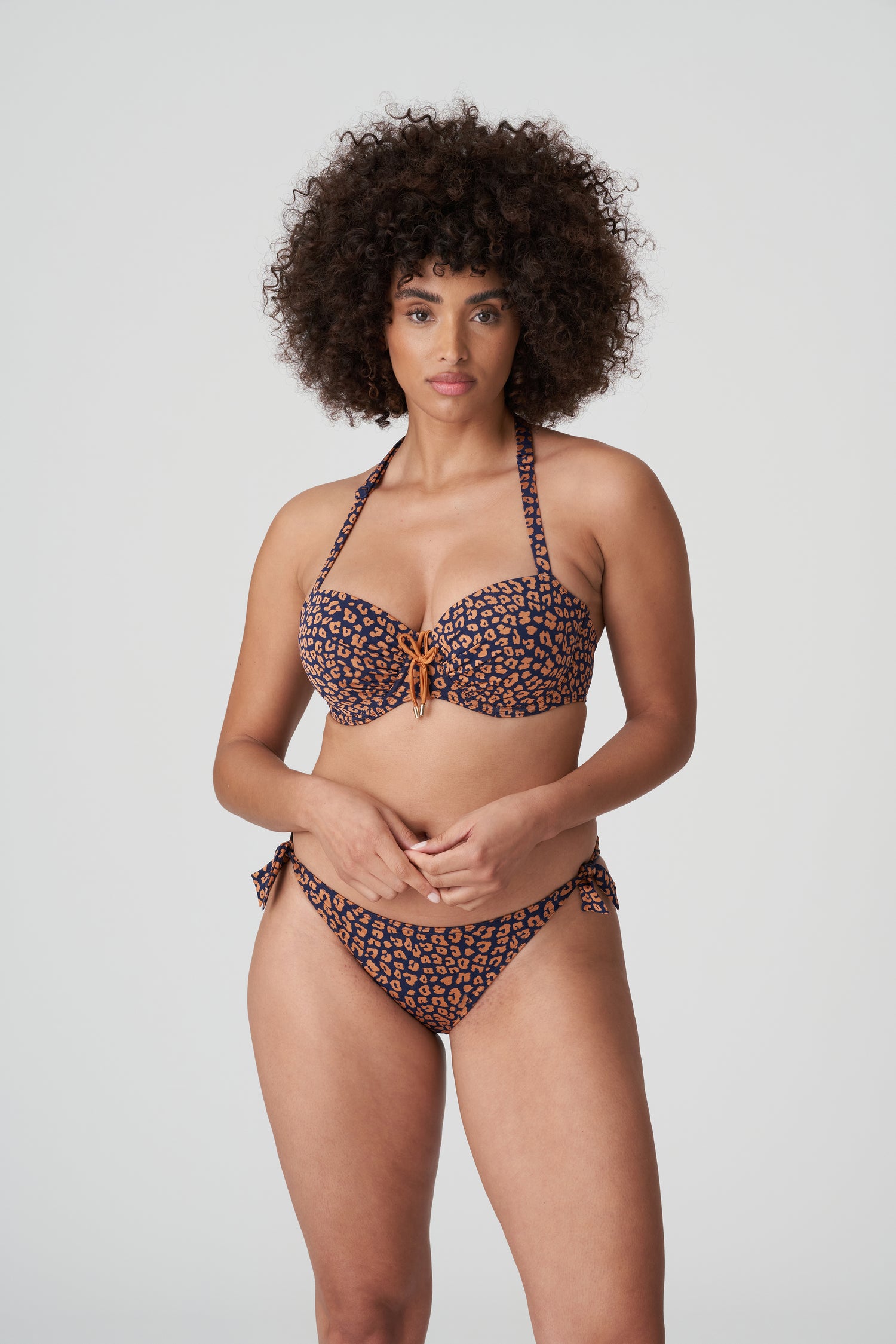 Primadonna Swim Punta Rata Padded Balcony Bikini Top (4010016) Water Blue
