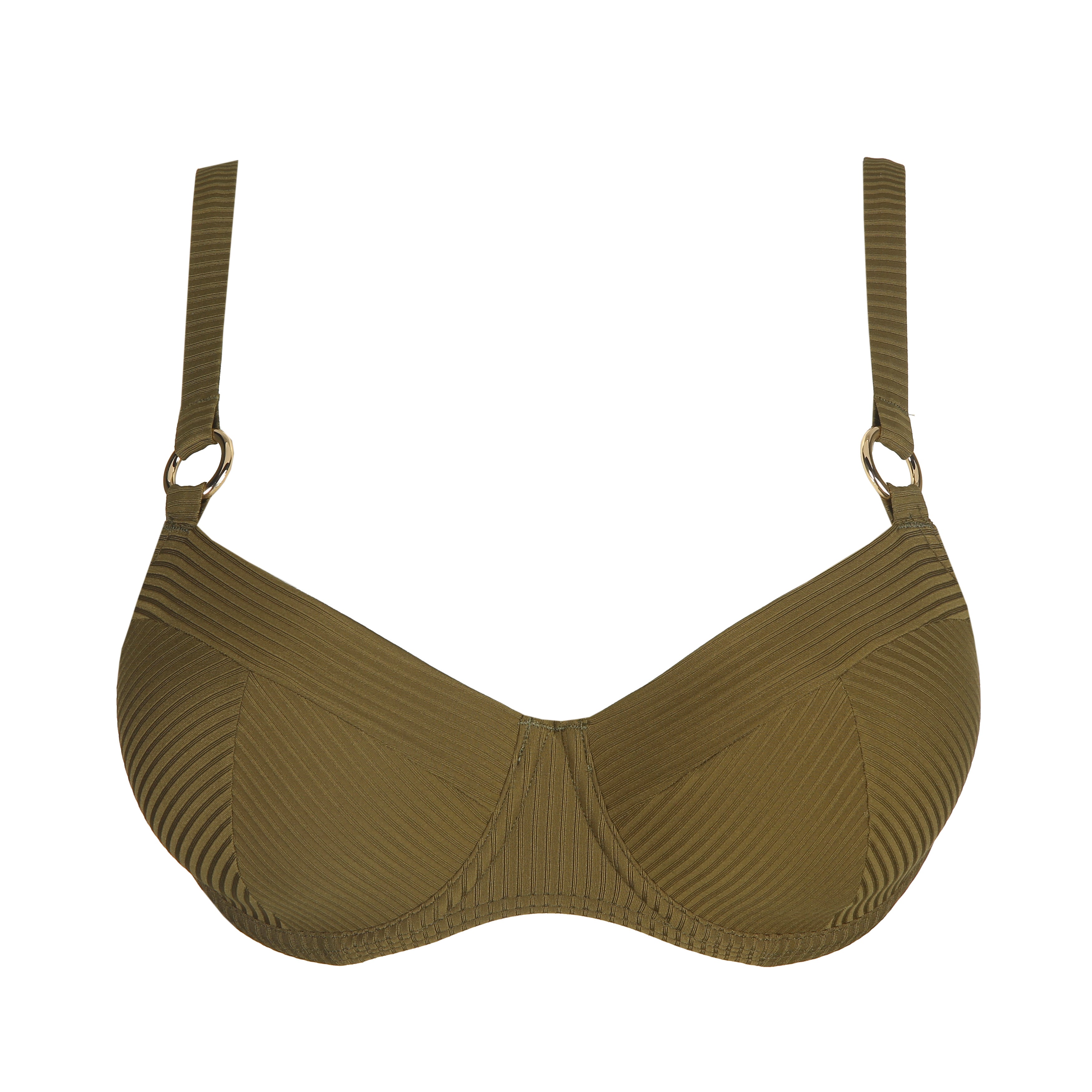 Primadonna Swim Sahara Padded Balcony Bikini Top (4006316) Olive