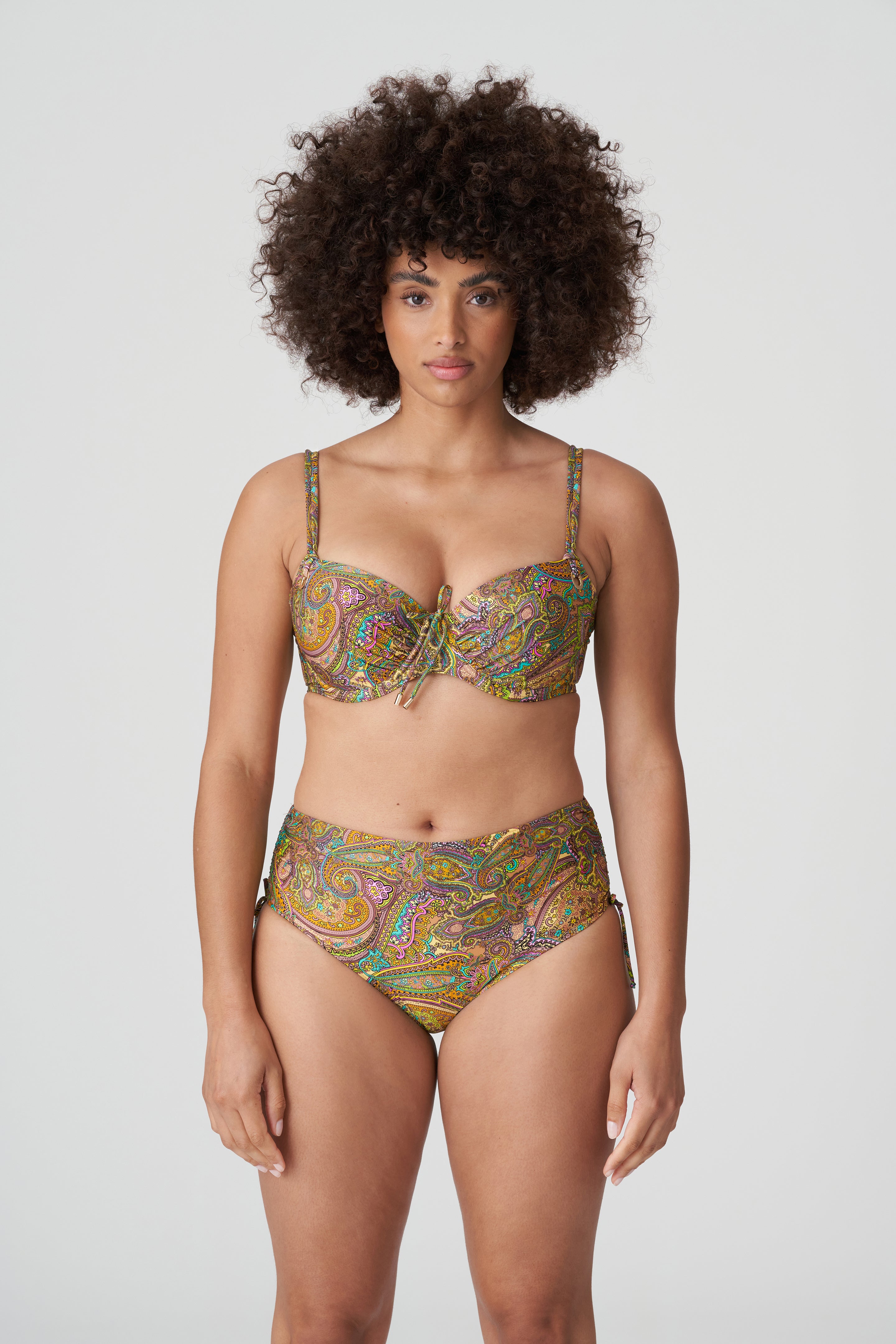 Primadonna Swim Sakarun Padded Balcony Bikini Top (4009916) Sunny Paisley