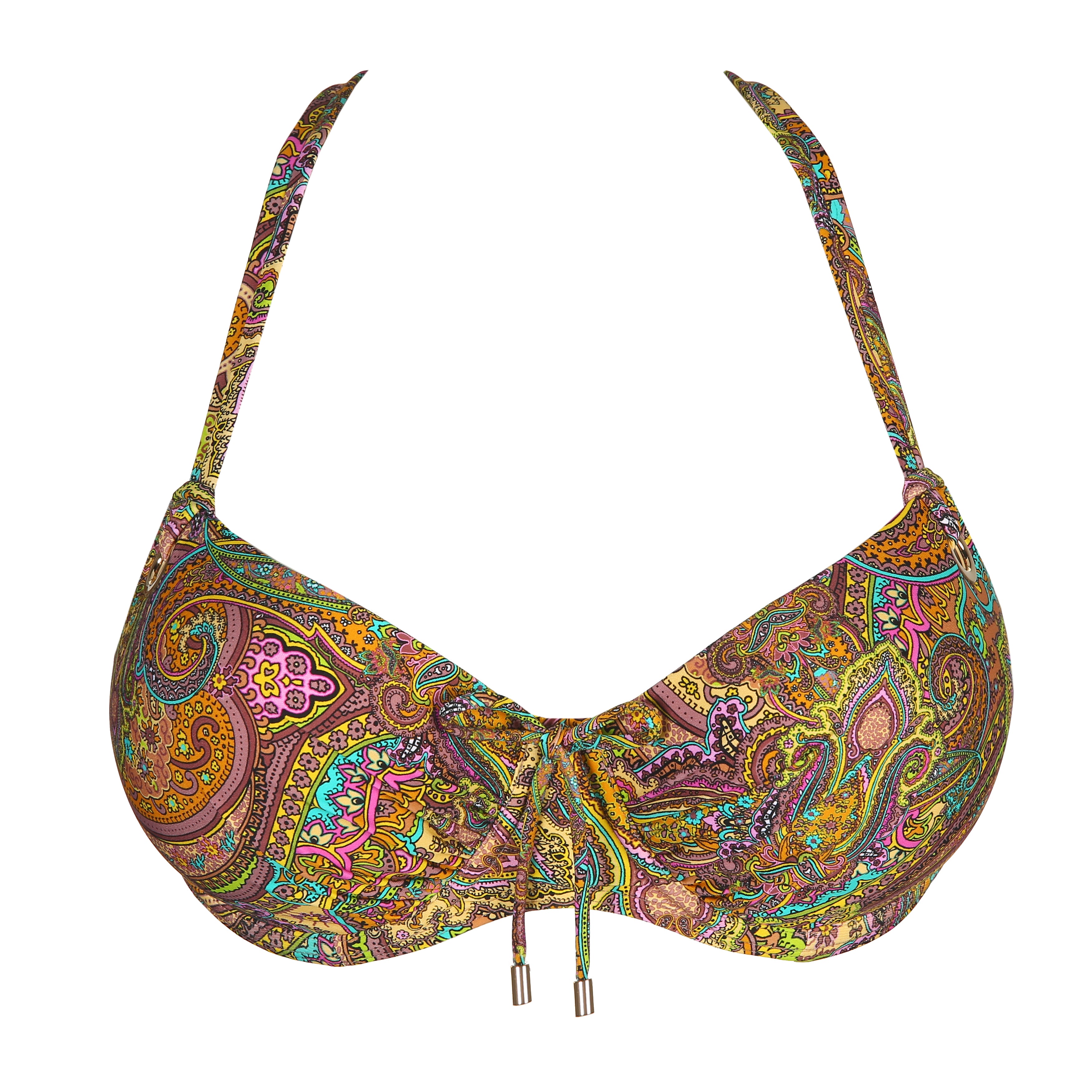 Primadonna Swim Sakarun Padded Balcony Bikini Top (4009916) Sunny Paisley