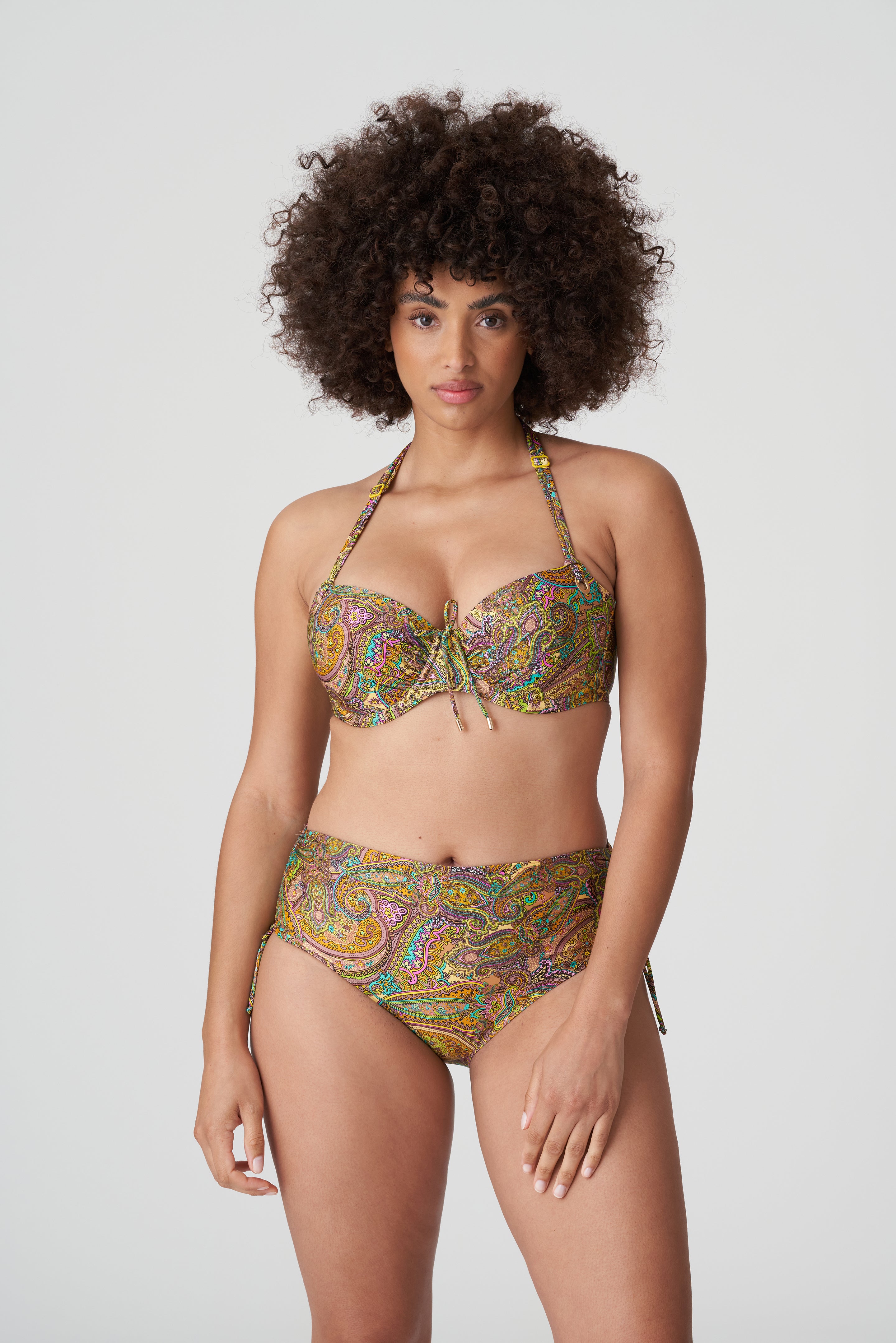 Primadonna Swim Sakarun Padded Balcony Bikini Top (4009916) Sunny Paisley