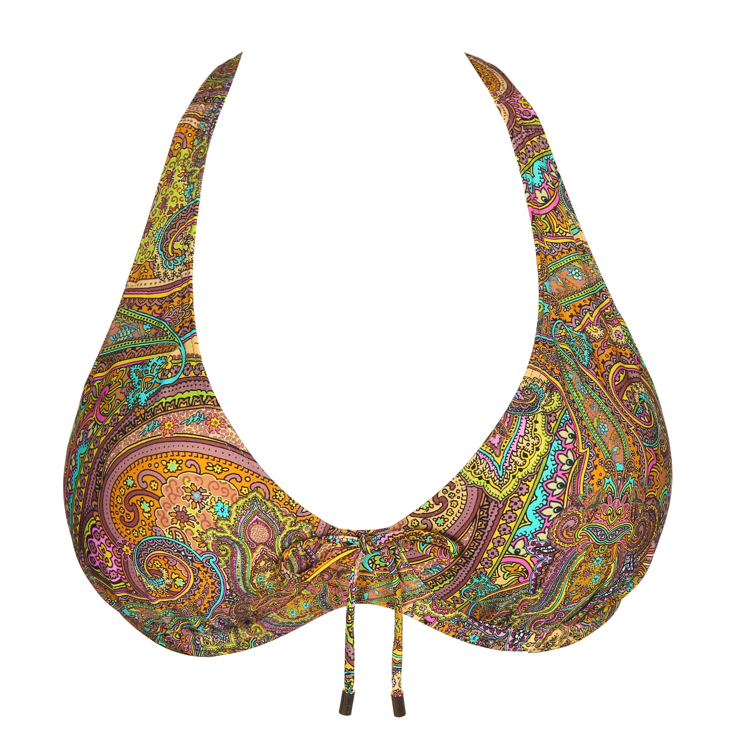 Primadonna Swim Sakarun Половина мягкого бикини с глубоким вырезом (4009919) Sunny Paisley