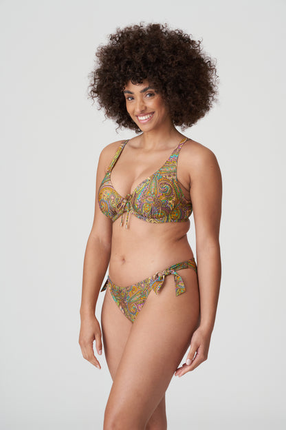 Primadonna Swim Sakarun Половина мягкого бикини с глубоким вырезом (4009919) Sunny Paisley
