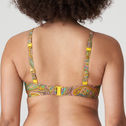 Primadonna Swim Sakarun Половина мягкого бикини с глубоким вырезом (4009919) Sunny Paisley