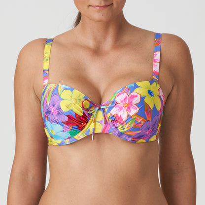 Primadonna Swim Sazan Мягкий бикини-топ (4010716) Синий Блум