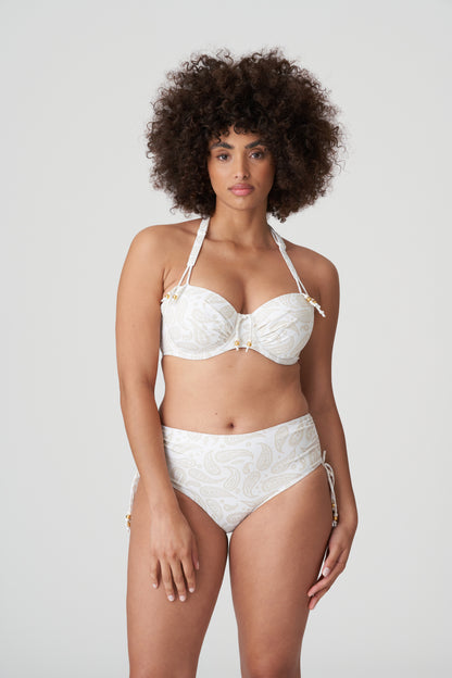 Primadonna Swim Sidari Padded Balcony Bikini Top (4010216) White Yacht