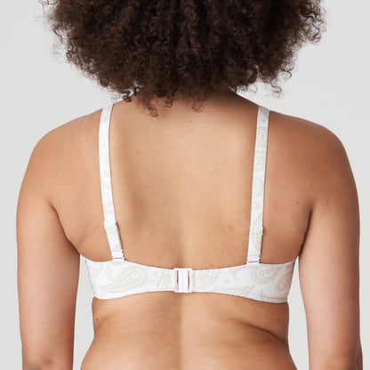 Primadonna Swim Sidari Padded Balcony Bikini Top (4010216) White Yacht