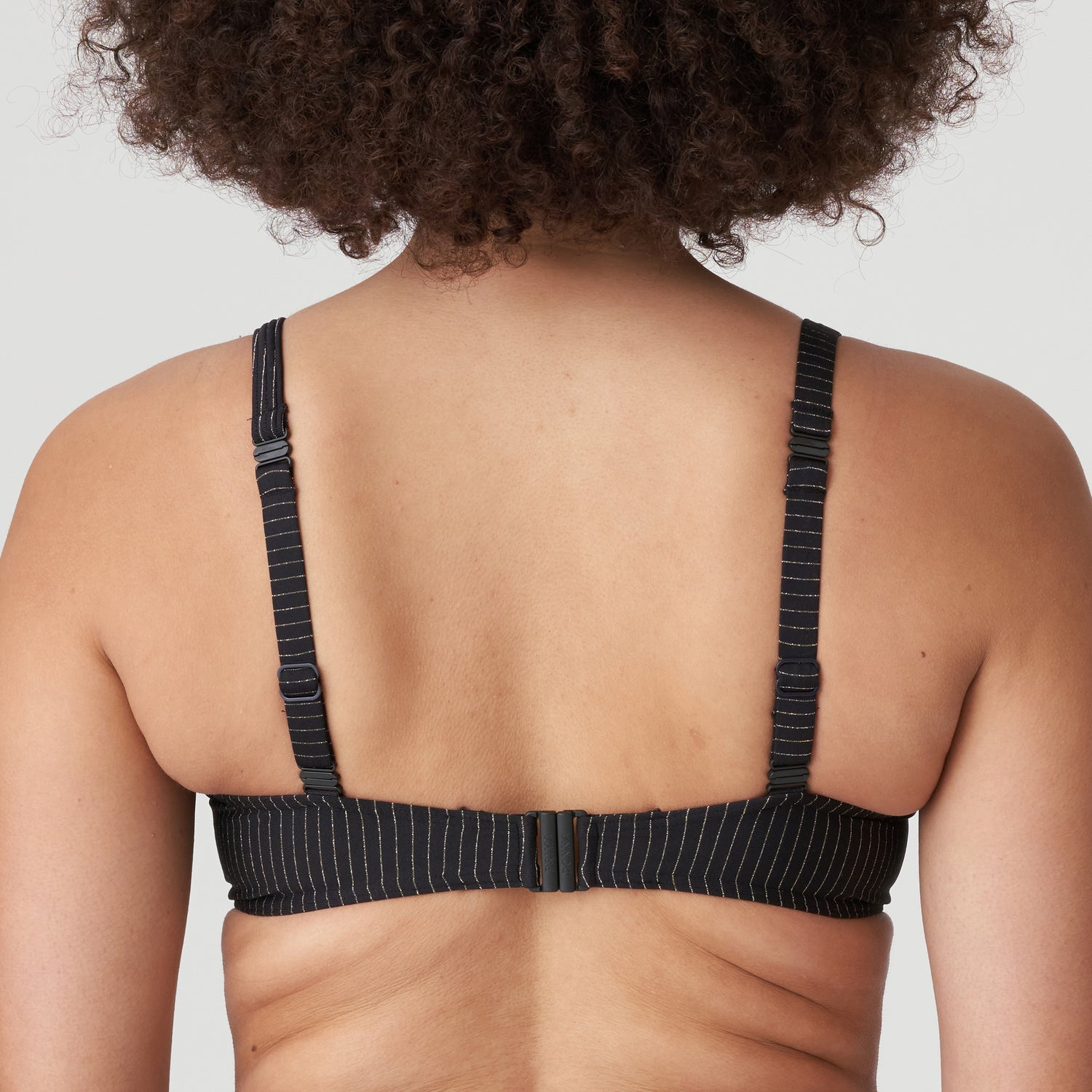 Primadonna Swim Solta Half Padded Plunge Bikini Top (4010119) Black