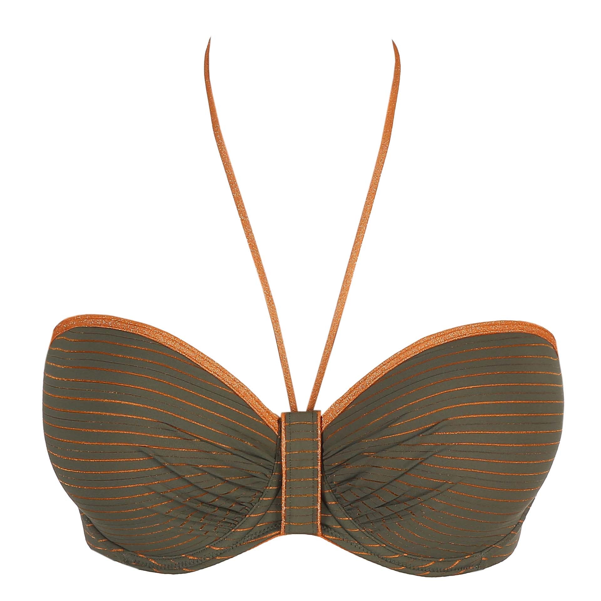 Primadonna Swim Marquesas Bikini Top Strapless Padded (4007817) Paradise Green