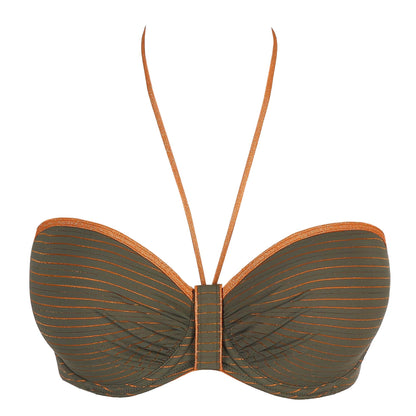 Primadonna Swim Marquesas Bikini Top Strapless Padded (4007817) Paradise Green