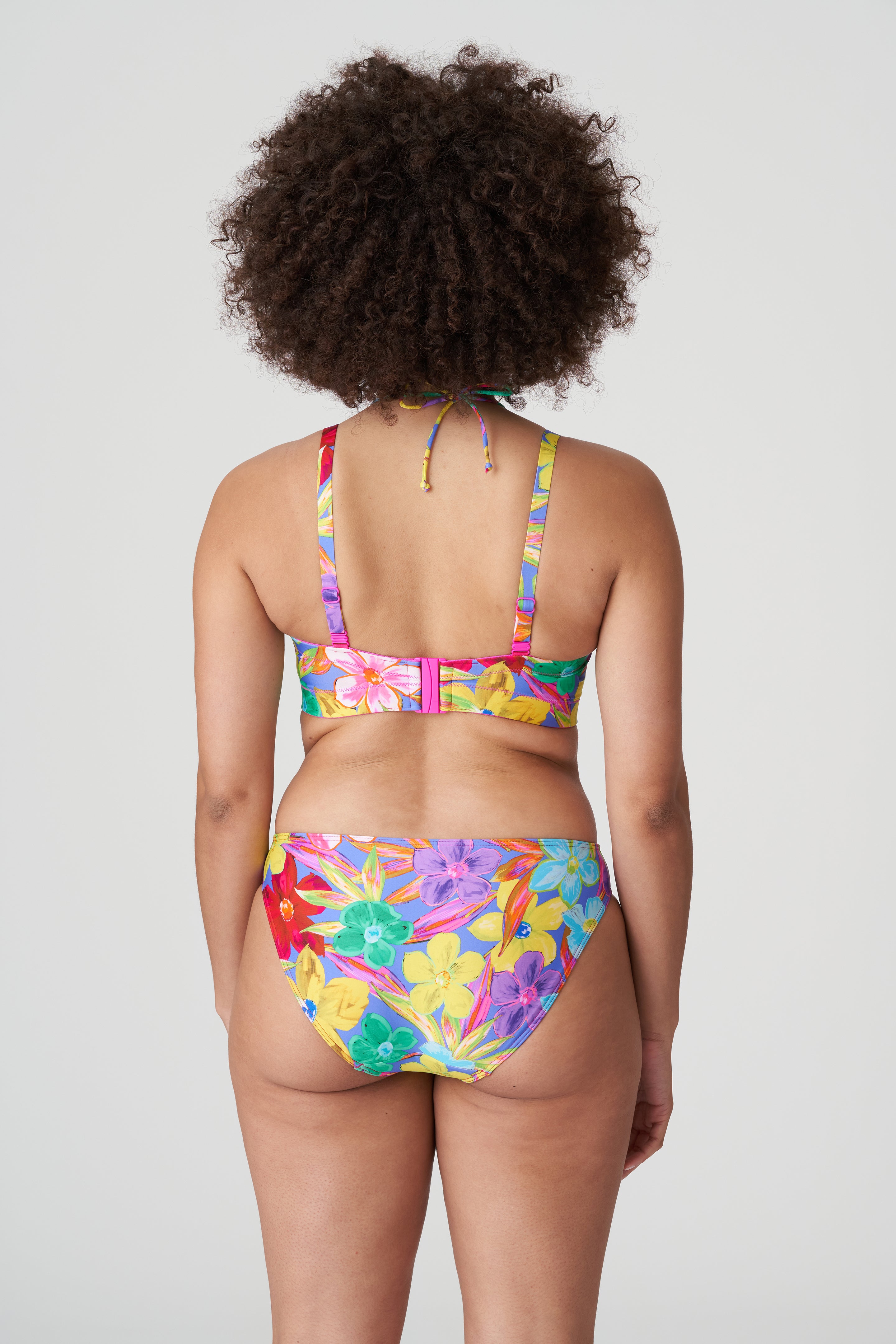 Primadonna Swim Sazan Уплотненный бикини-топ без бретелек (4010717) Синий Блум