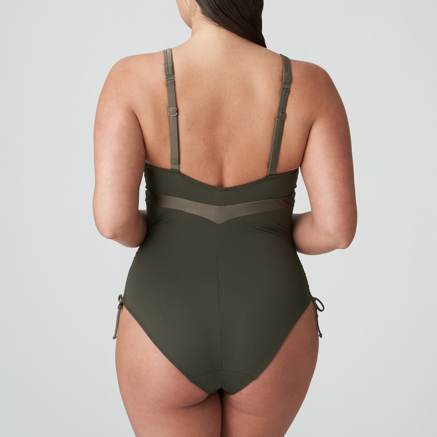 Primadonna Swim Aracruz Plunge Swimsuit (4011839) Kaki