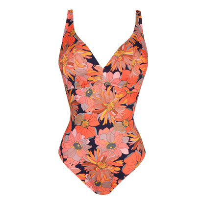 Primadonna Swim Melanesia Swimsuit Deep Plunge Wire (4007539) Coral Flower