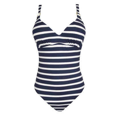 Primadonna Swim Nayarit Купальник с глубоким вырезом (4011539) Синий