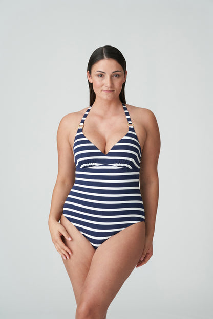 Primadonna Swim Nayarit Купальник с глубоким вырезом (4011539) Синий