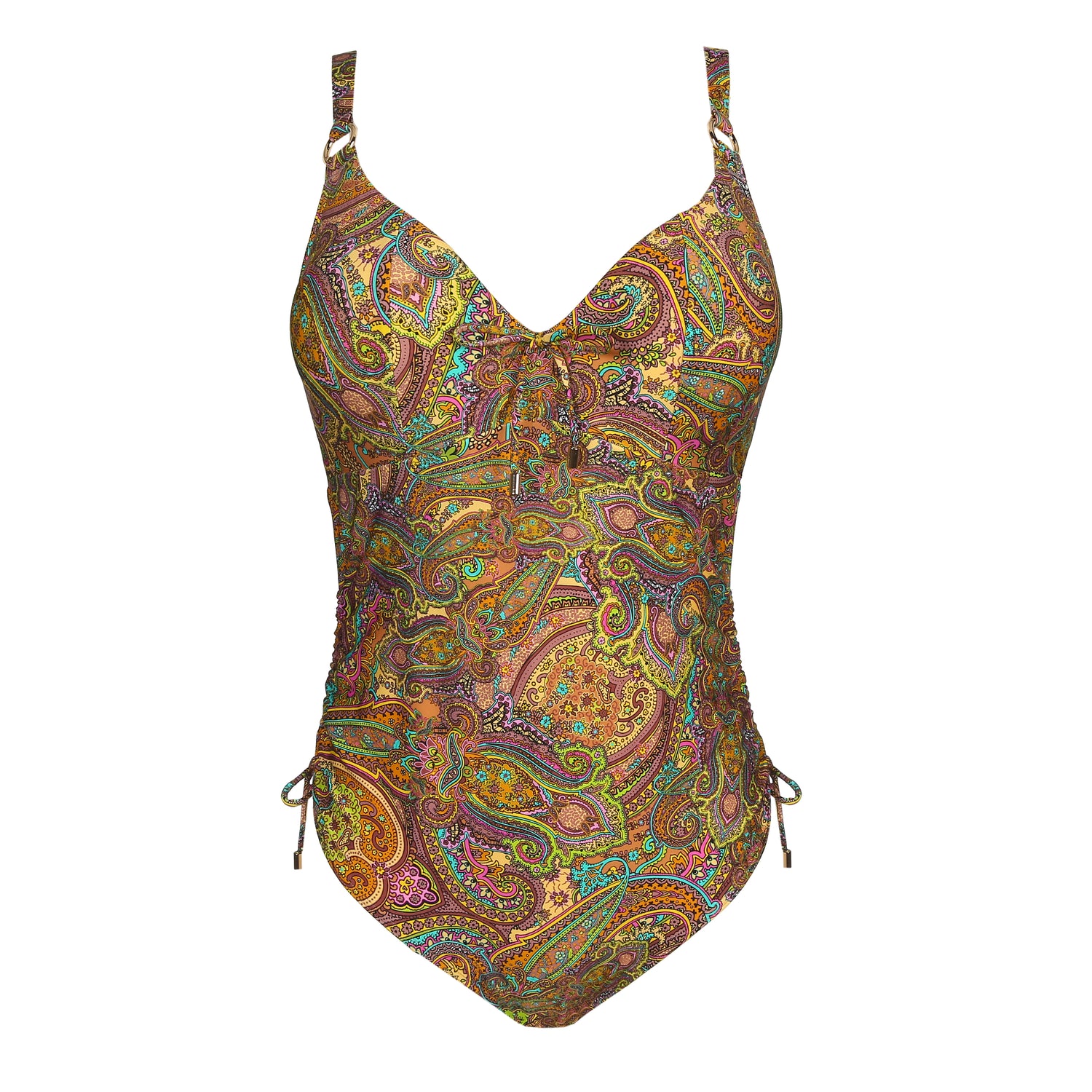 Primadonna Swim Sakarun Купальник с глубоким вырезом (4009939) Sunny Paisley