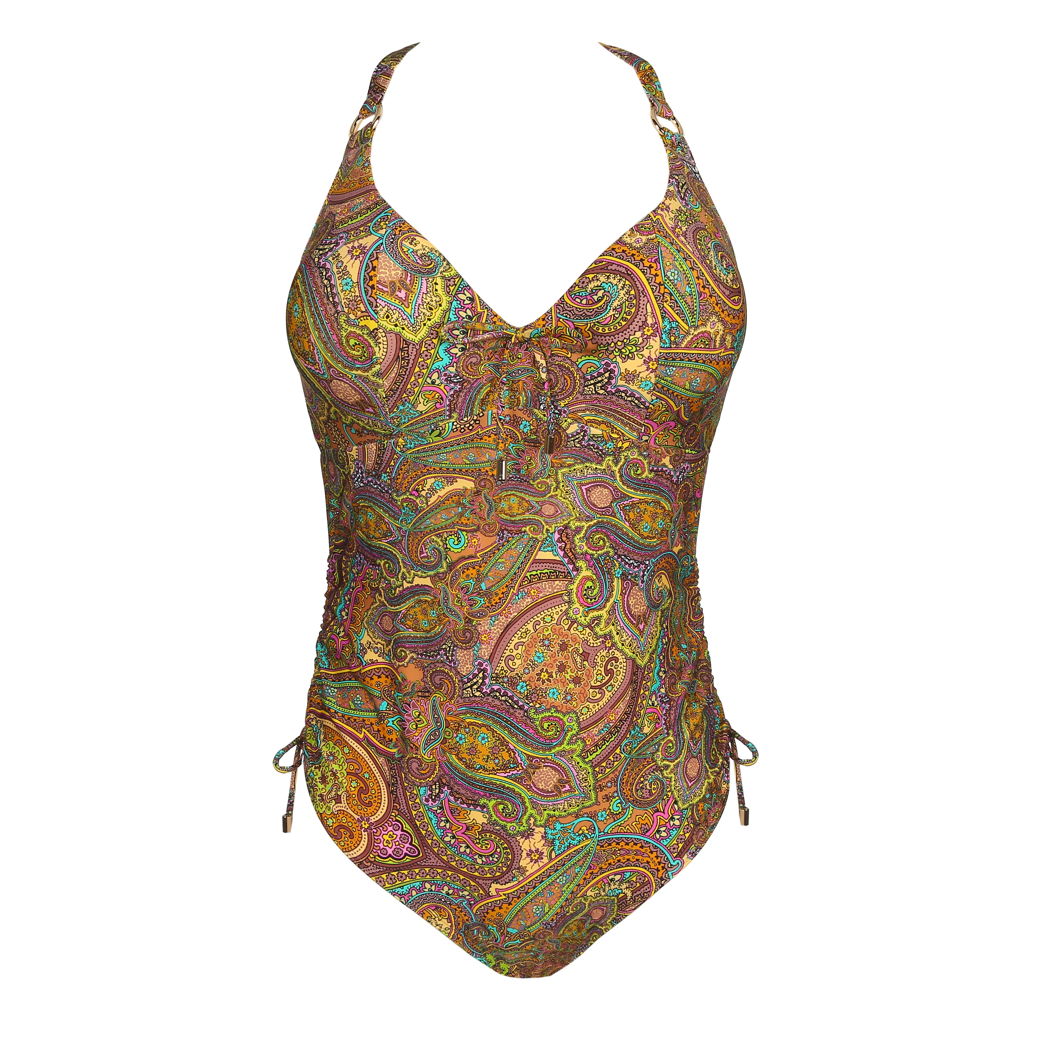 Primadonna Swim Sakarun Купальник с глубоким вырезом (4009939) Sunny Paisley