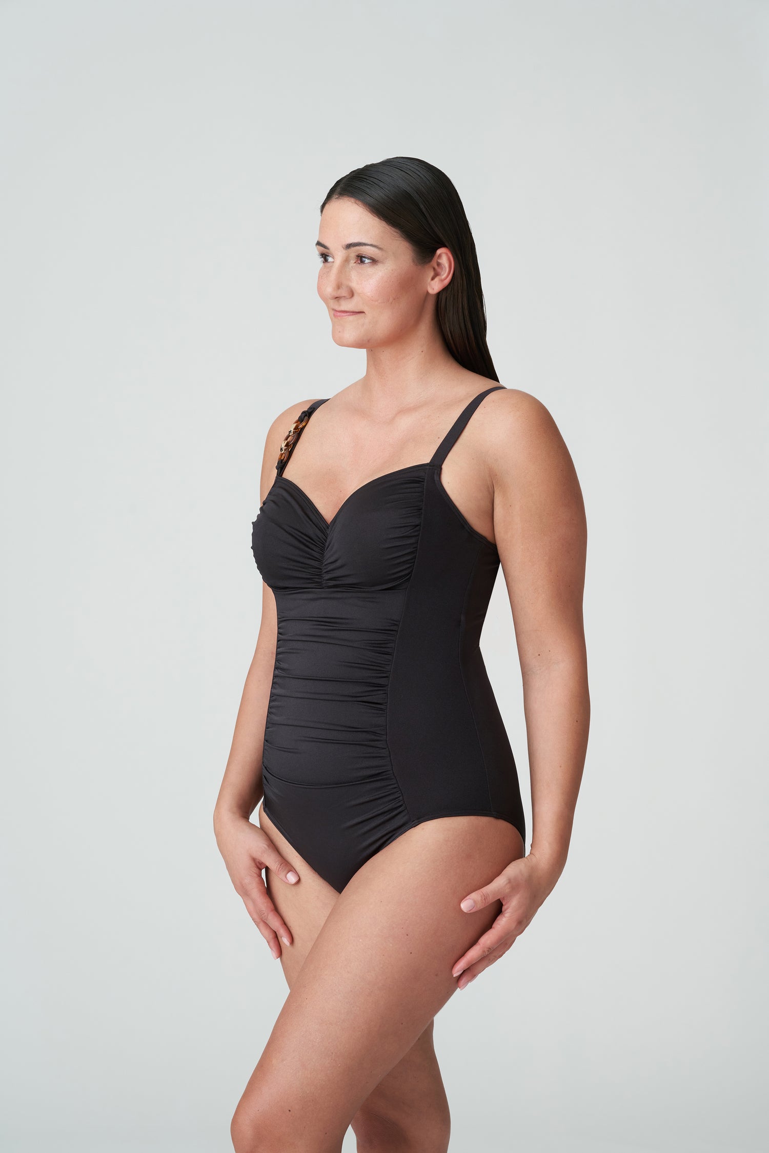 Primadonna Swim Barrani Full Cup Swimsuit Control (4011430) Roast Coffee