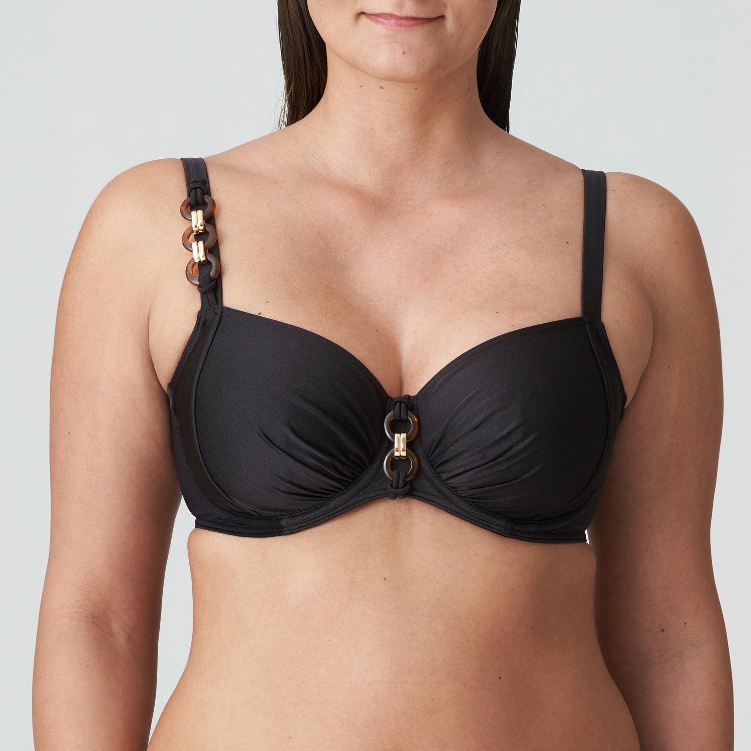 Primadonna Swim Barrani Full Cup Bikini Top (4011410) Roast Coffee
