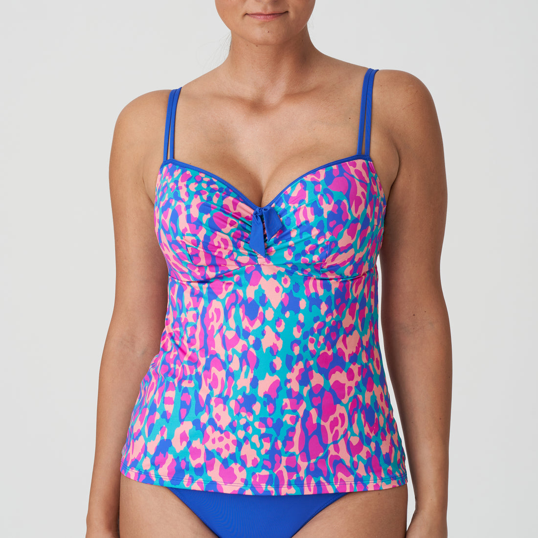 Primadonna Swim Karpen Утепленный танкини с полной чашкой (4010670) Электрический синий