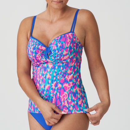 Primadonna Swim Karpen Утепленный танкини с полной чашкой (4010670) Электрический синий