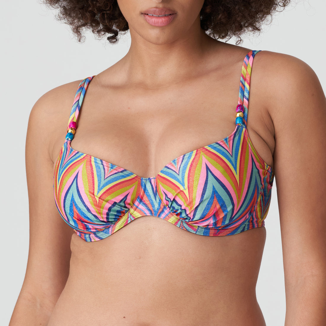 Primadonna Swim Kea Full Cup Bikini Top (4010810) Rainbow Paradise