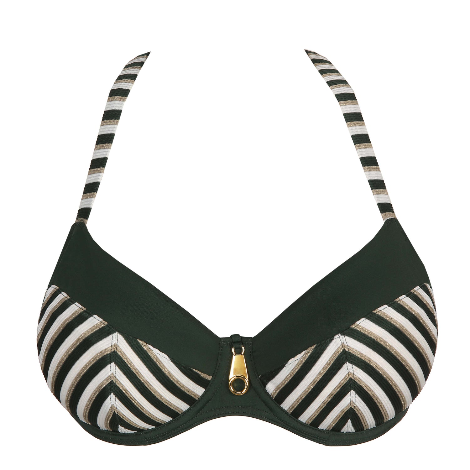 Primadonna Swim La Concha Full Cup Bikini Top (4009610) Malachite