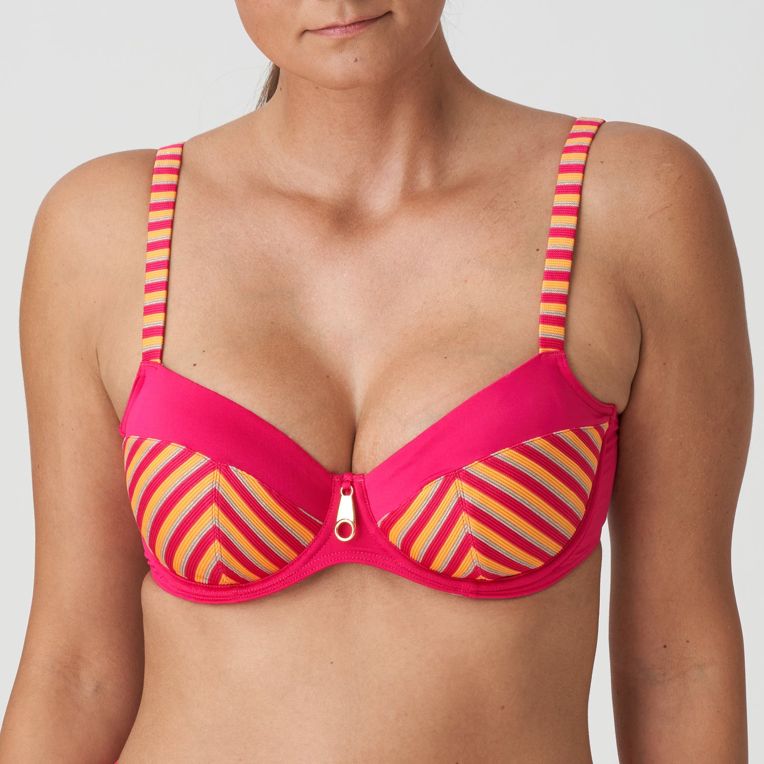 Бикини-топ Primadonna Swim La Concha с полной чашкой (4009610) Mai Tai