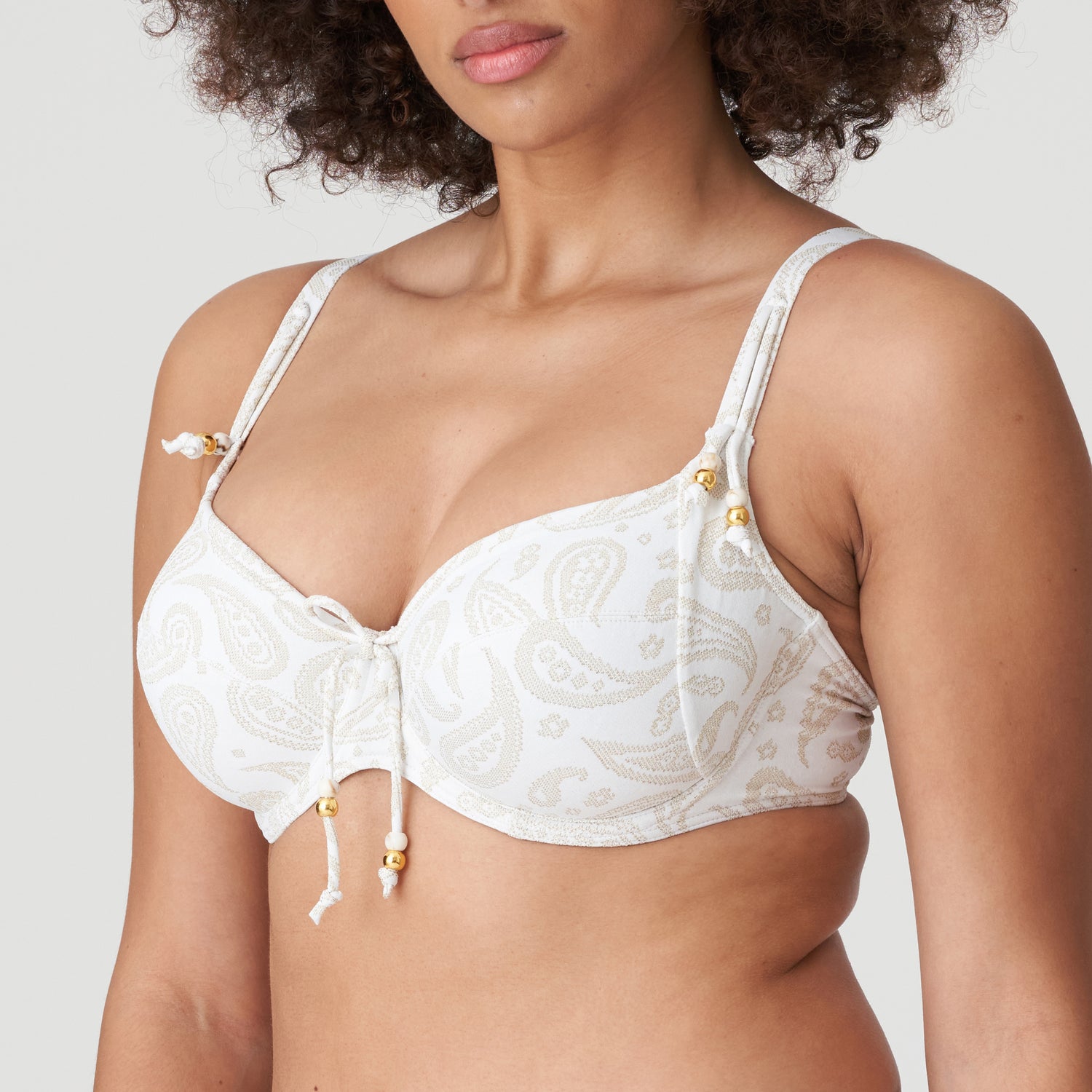 Primadonna Swim Sidari Full Cup Bikini Top (4010210) White Yacht
