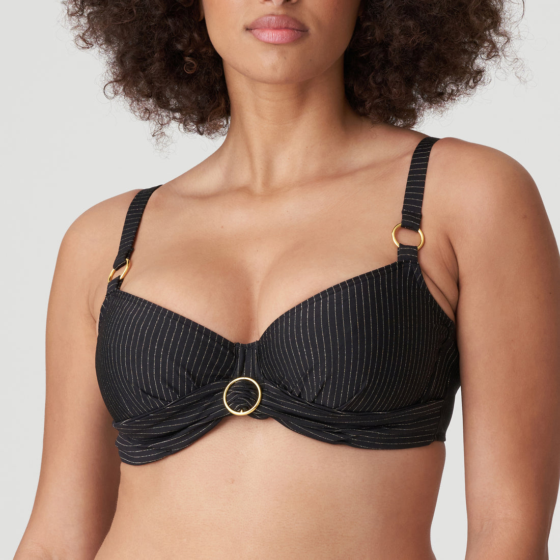 Бикини-топ Primadonna Swim Solta с полной чашкой (4010110) Черный