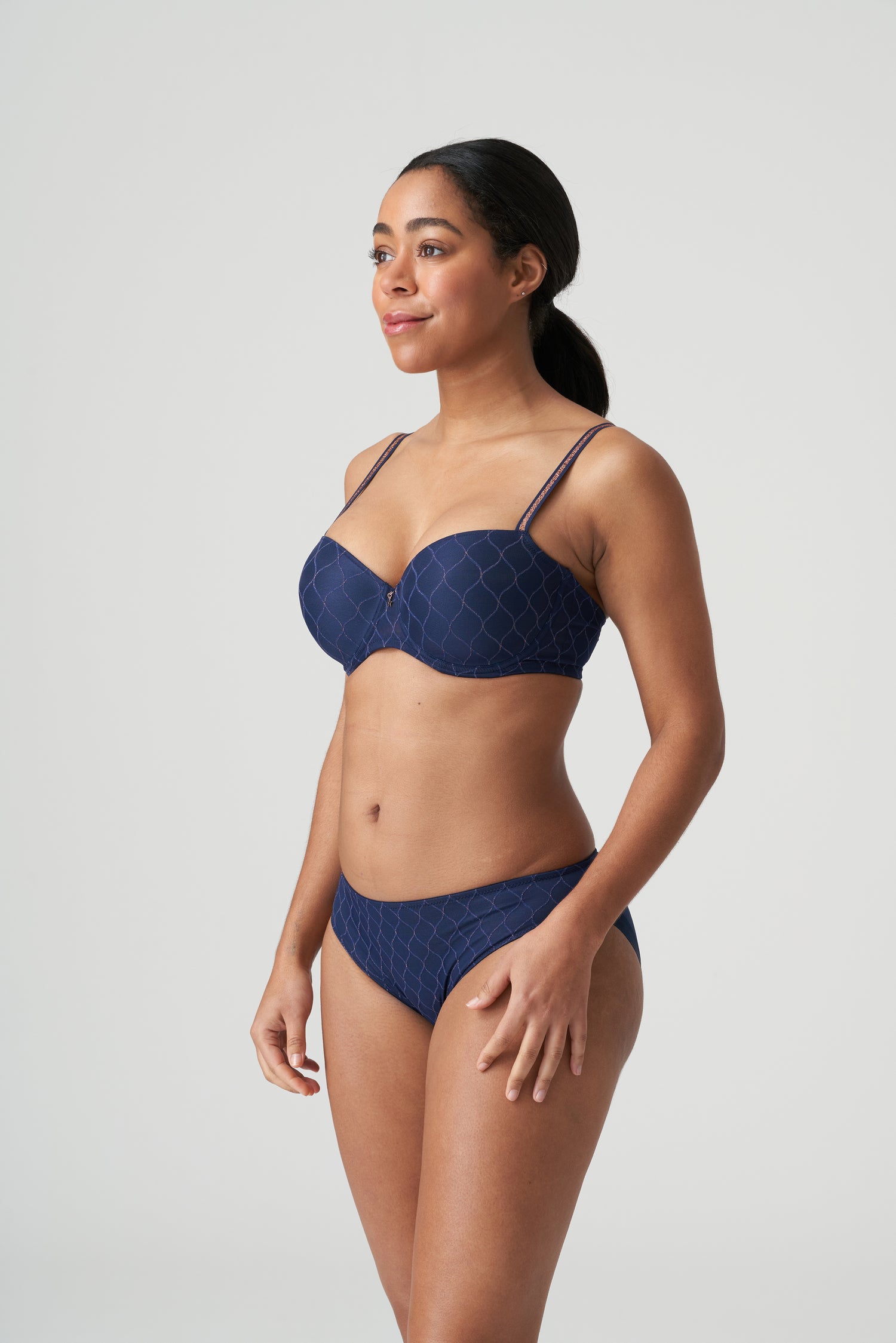 Primadonna Twist Chryso Padded Balcony Bra (0241962) Sapphire Blue