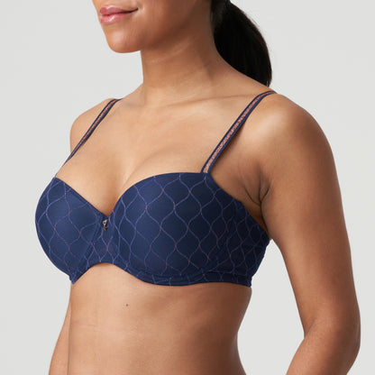 Primadonna Twist Chryso Padded Balcony Bra (0241962) Sapphire Blue
