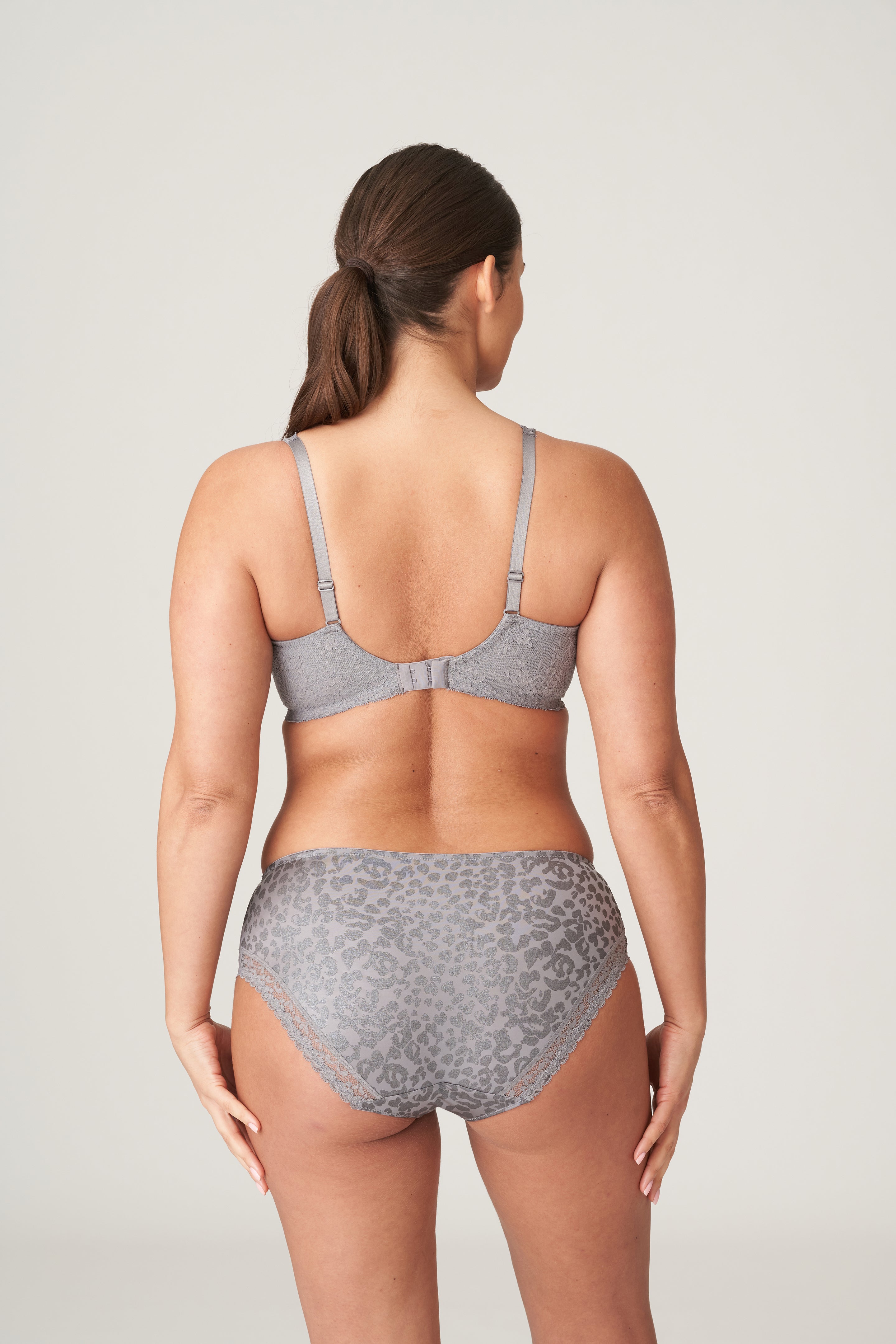 Primadonna Twist Cobble Hill Padded Balcony Bra (0242292) Fifties Grey