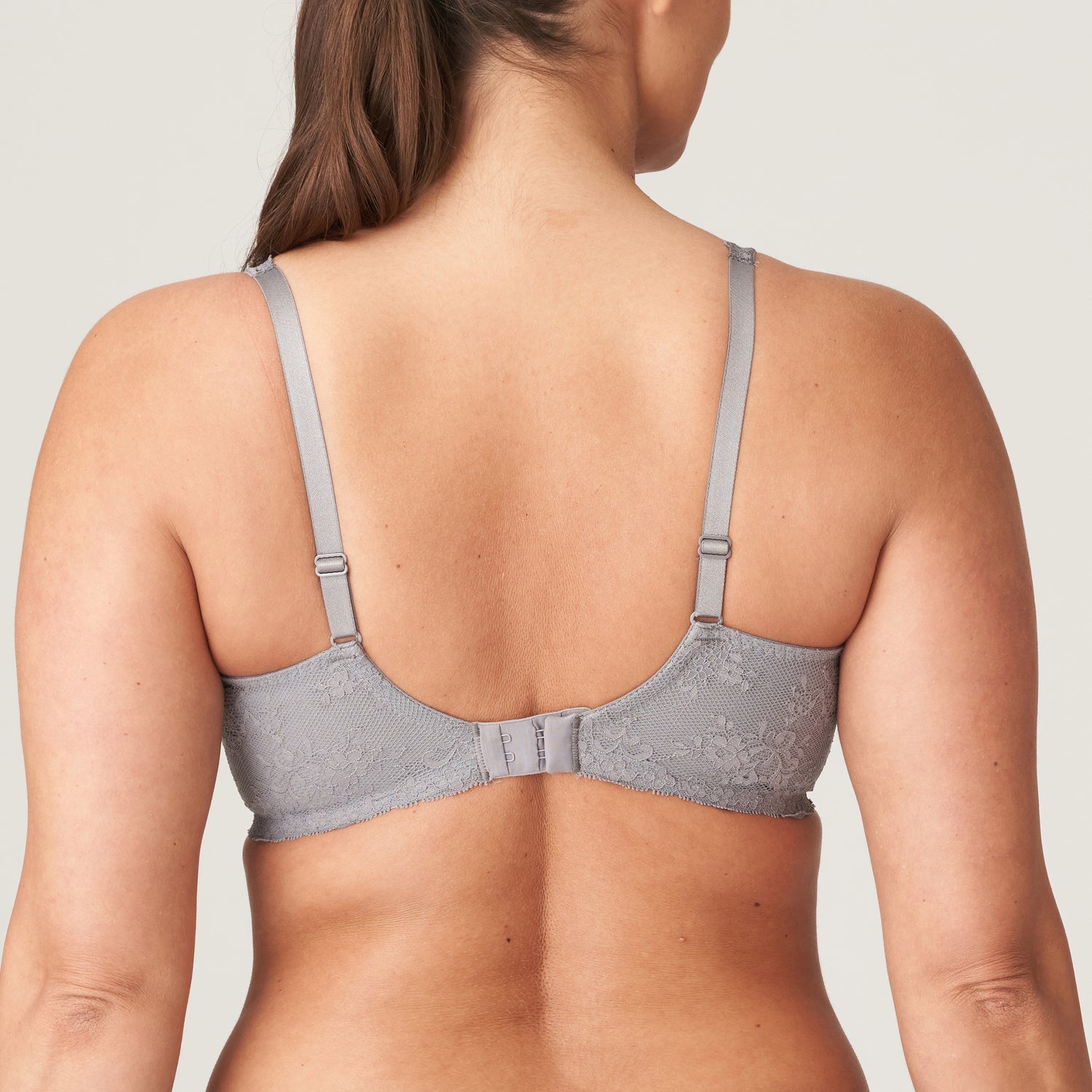 Primadonna Twist Cobble Hill Padded Balcony Bra (0242292) Fifties Grey