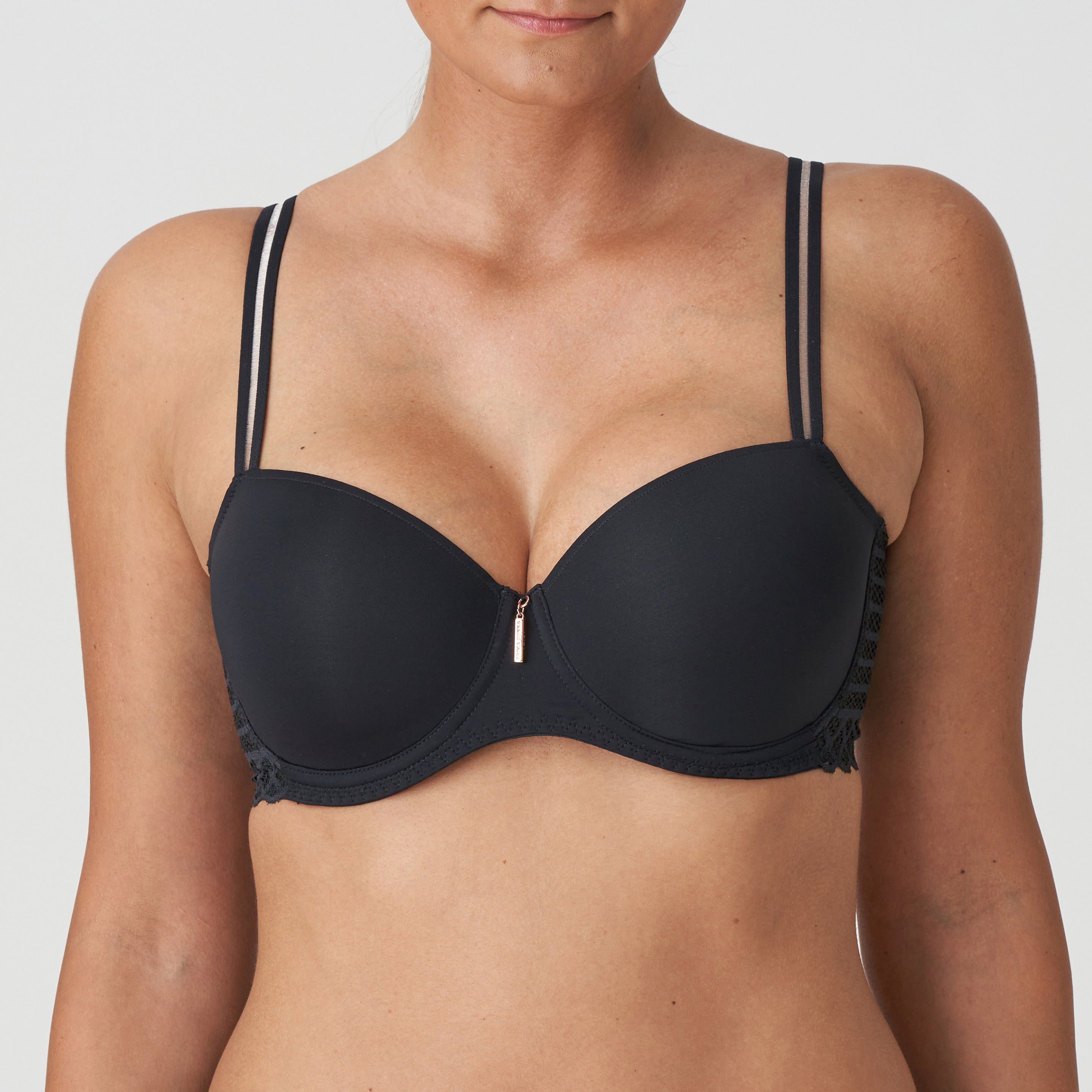 Primadonna Twist East End Padded Balcony Bra (0241932) Charcoal