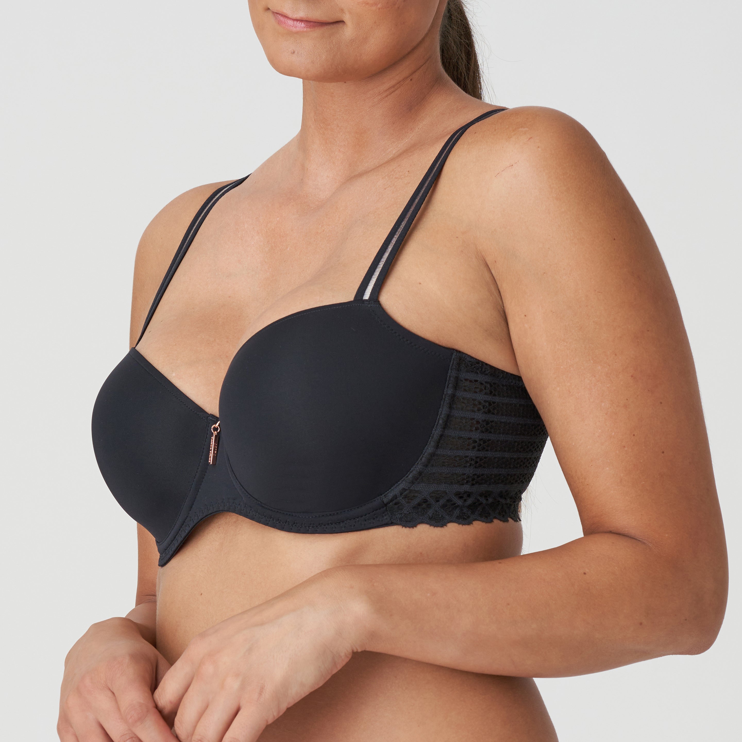 Primadonna Twist East End Padded Balcony Bra (0241932) Charcoal