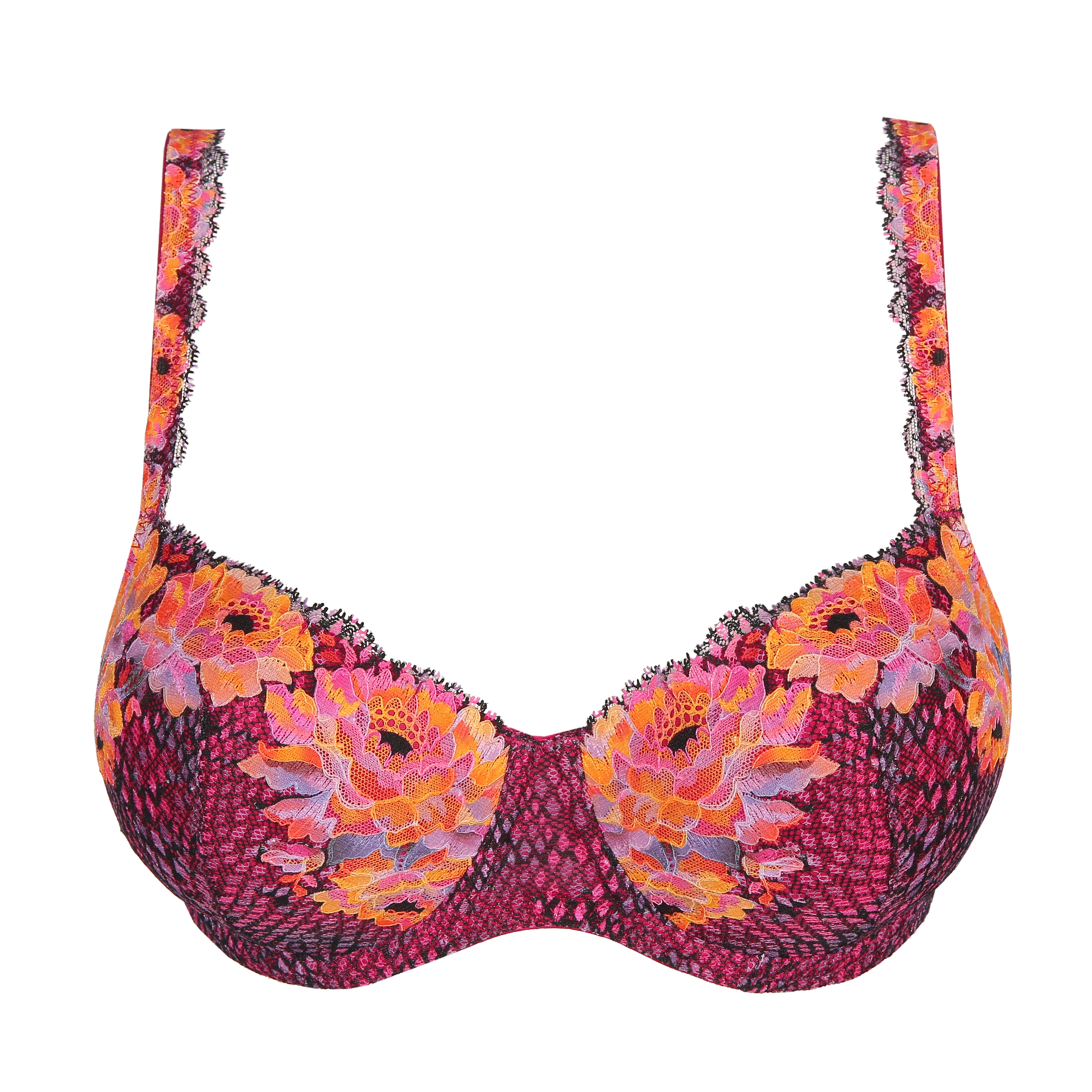 Primadonna Twist Efforia Padded Balcony Bra (0241992) Winter Blossom