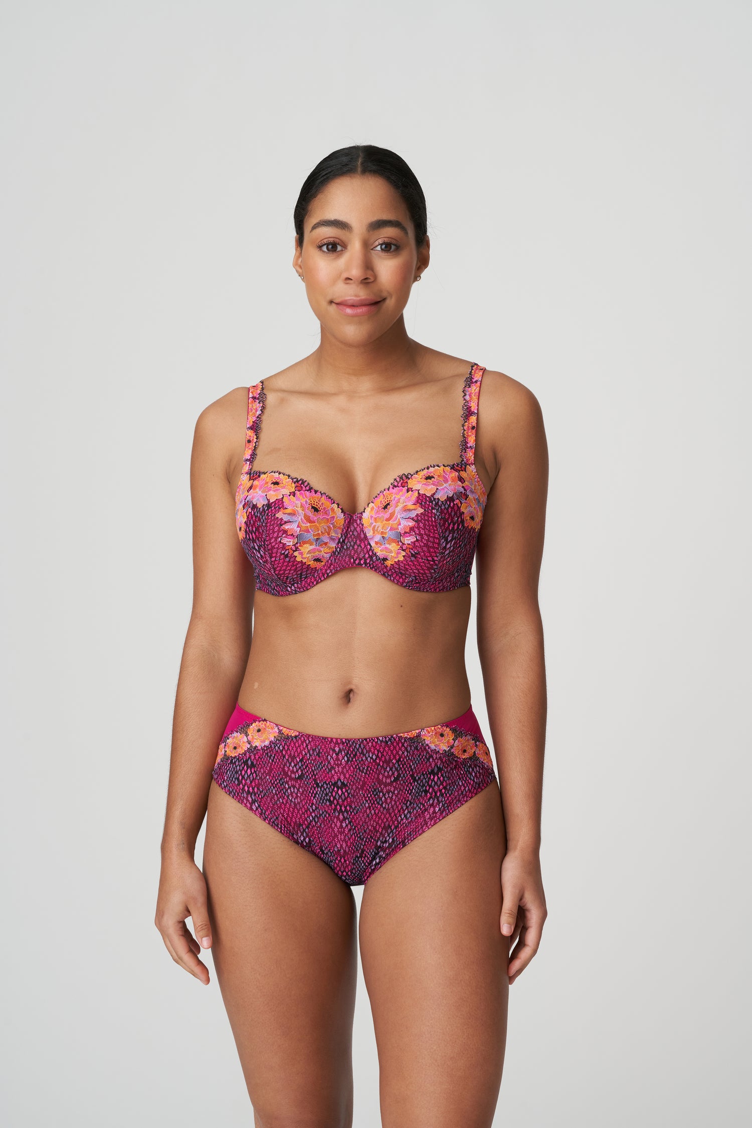 Primadonna Twist Efforia Padded Balcony Bra (0241992) Winter Blossom