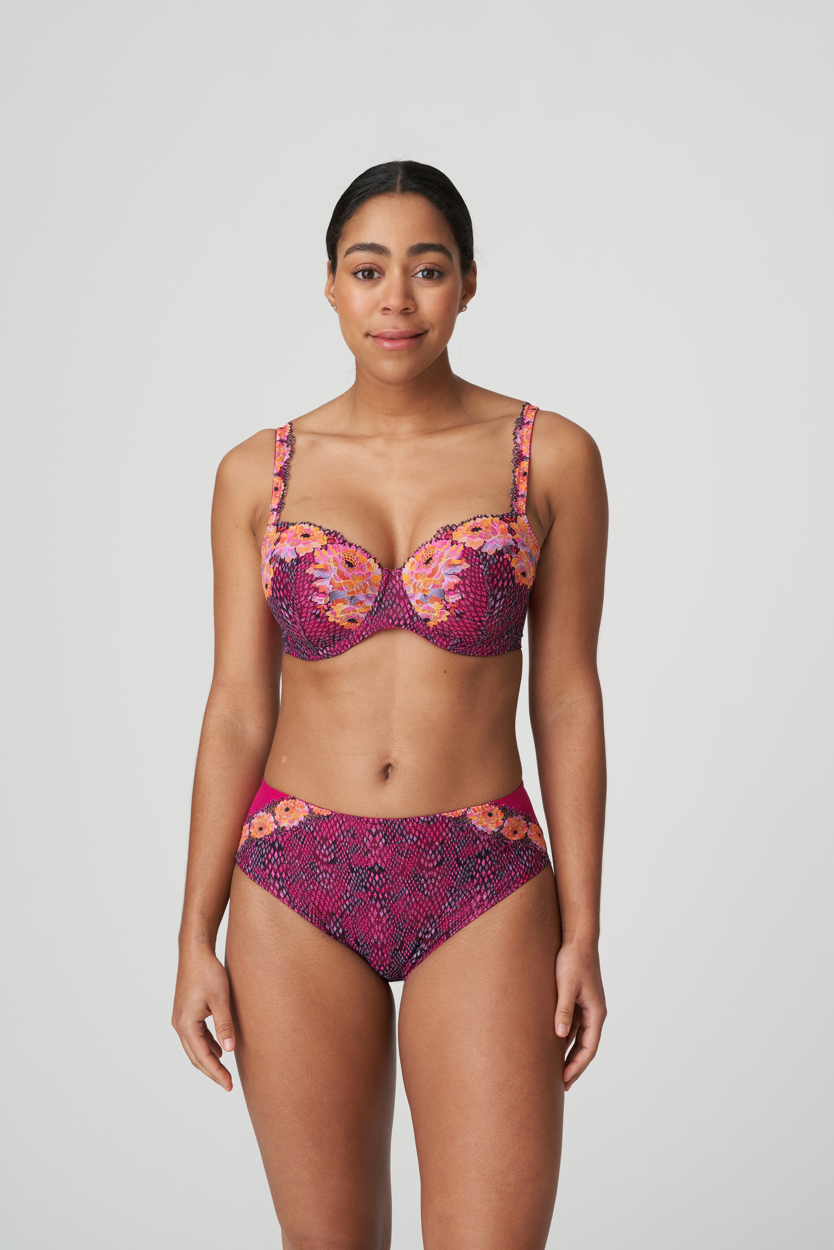 Primadonna Twist Efforia Padded Balcony Bra (0241992) Winter Blossom