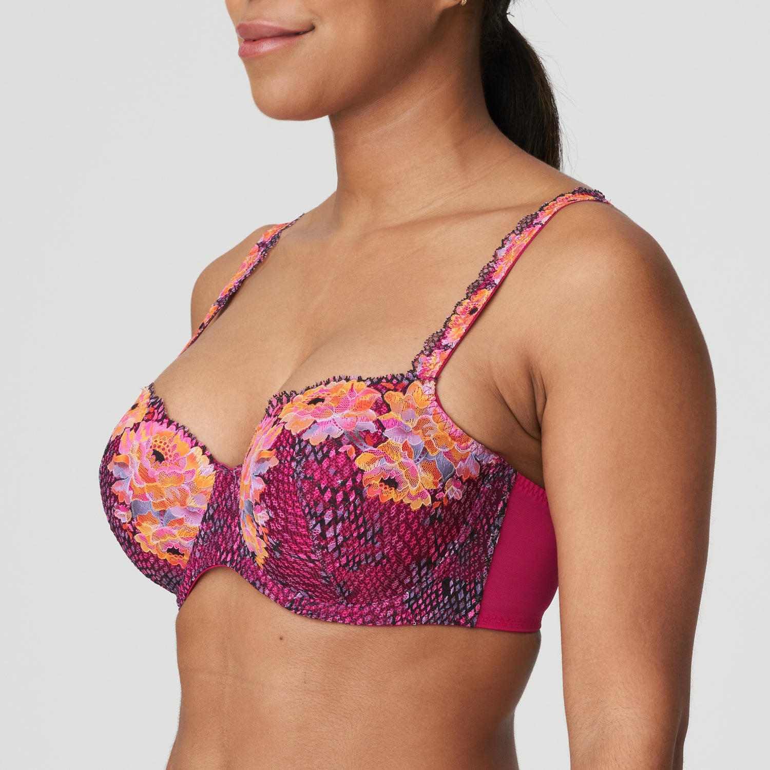 Primadonna Twist Efforia Padded Balcony Bra (0241992) Winter Blossom