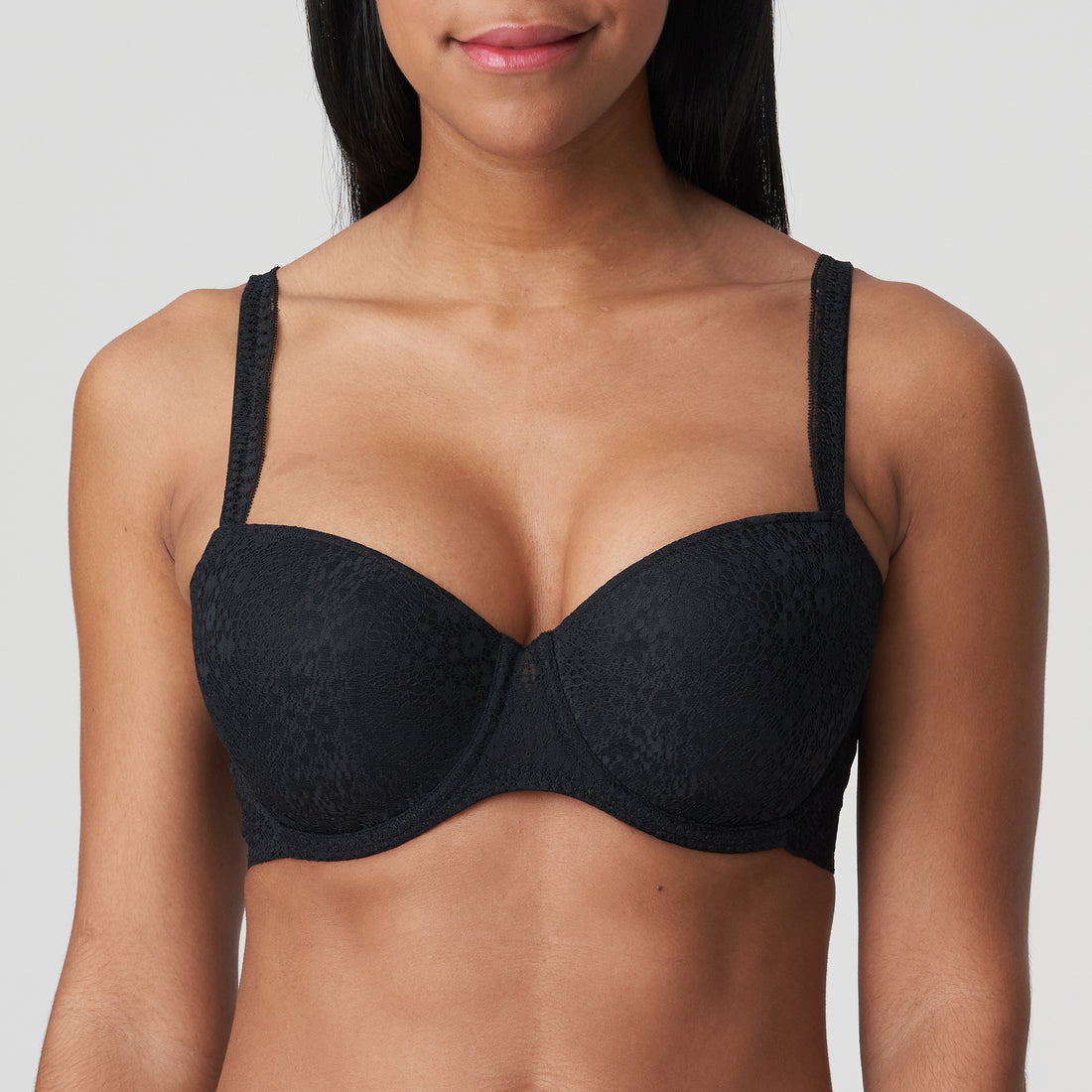 Primadonna Twist Epirus Padded Balcony Bra (0241972) Black