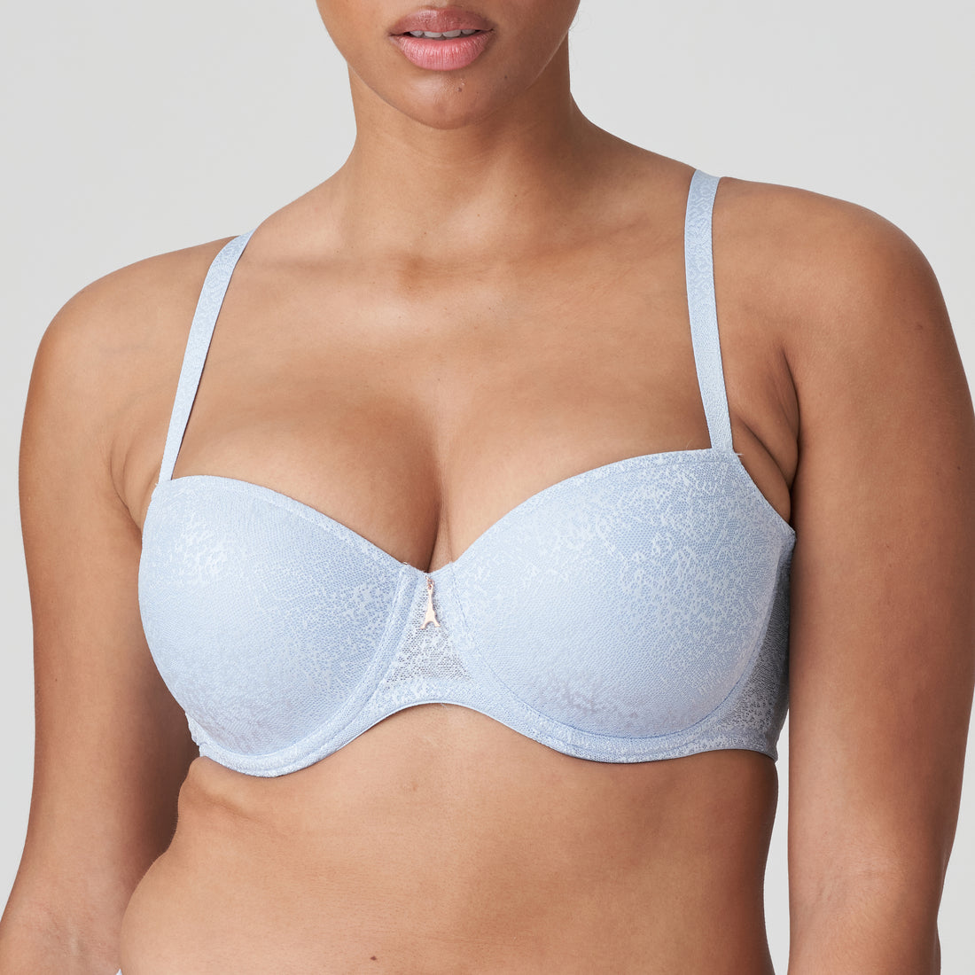 Primadonna Twist Lumino Padded Balcony Bra (0242032) Pale Blue