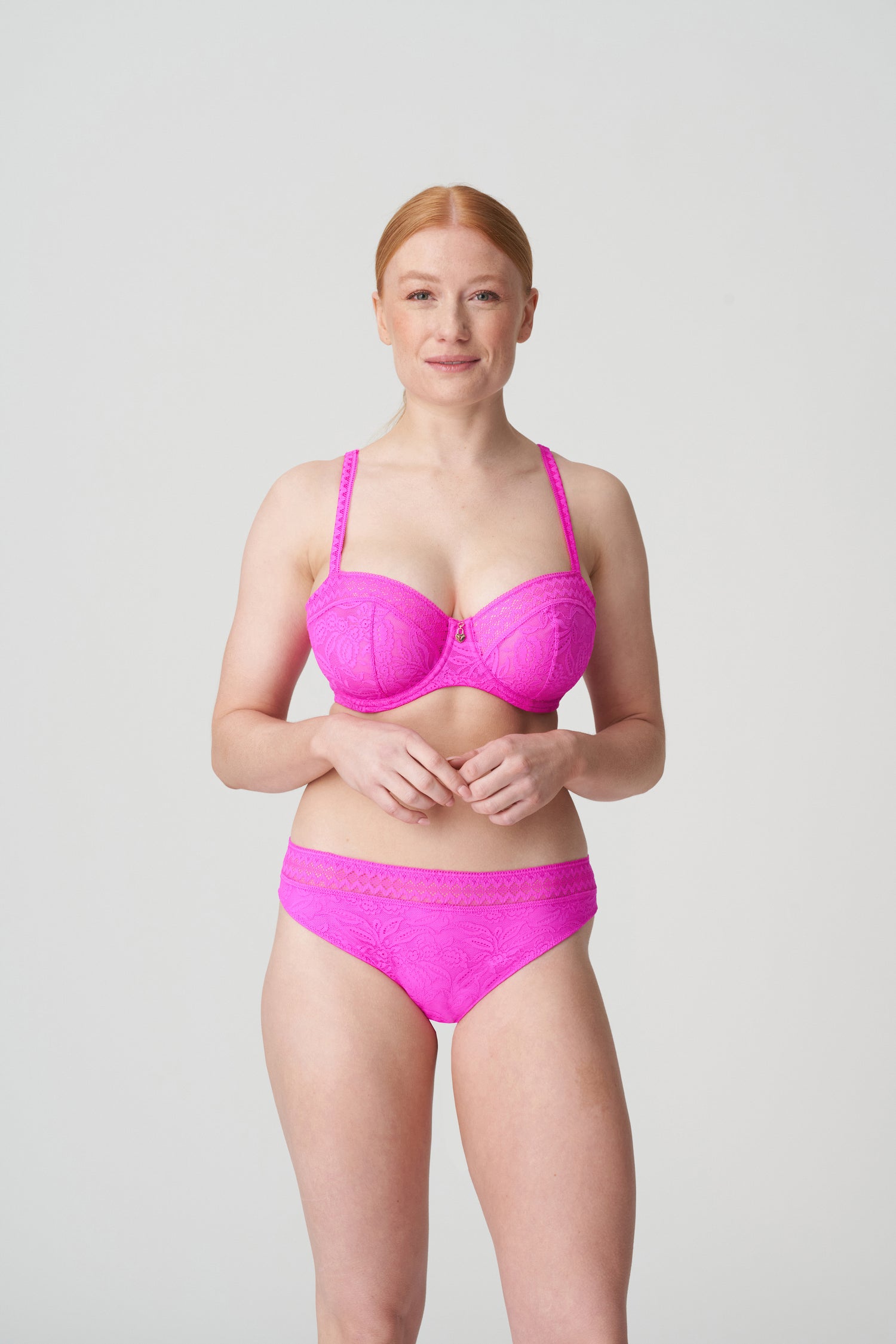 Primadonna Twist Palermo Balcony Bra Vertical Seam (0142092) Cactus Flower