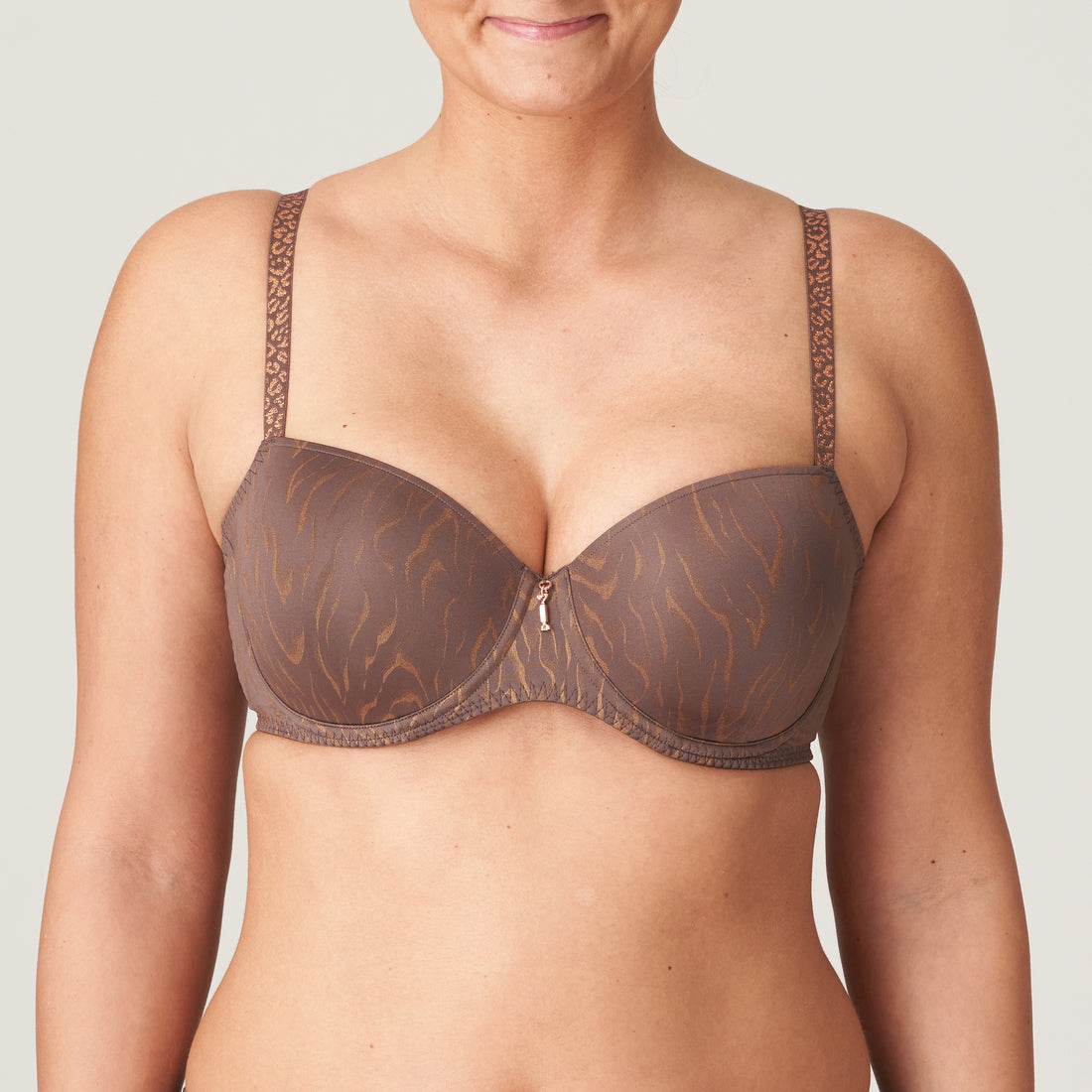 Primadonna Twist Penn Station Padded Balcony Bra (0242282) Praliné Coeur